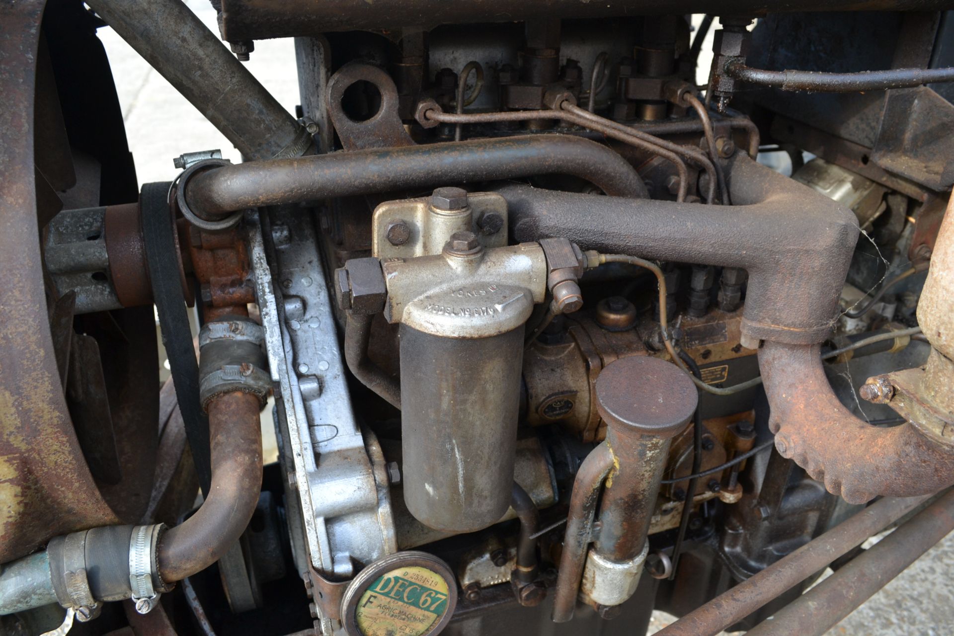 Ferguson TEA 20 2WD tractor. Serial number 183374. 1951. Registration CEB 212 (expired but with - Image 14 of 46