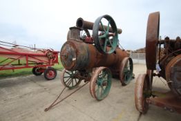 Foster portable steam engine. Number 14724. c.1940s and one of last built. Spent its working life