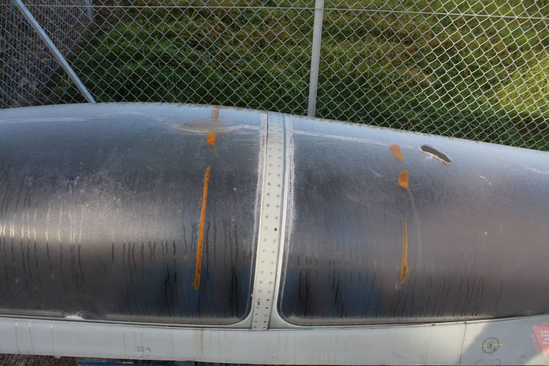 Military aircraft cockpit canopy. - Image 10 of 15