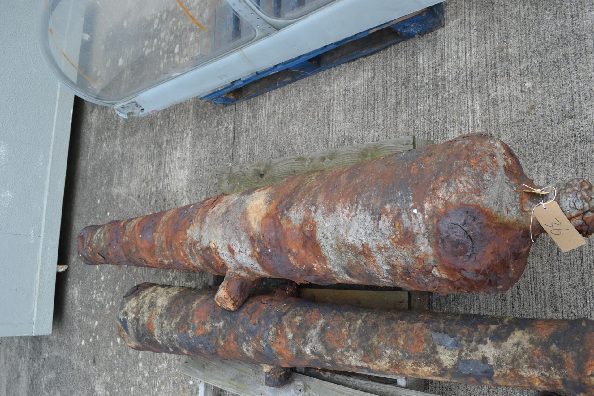 Cannon. Recovered from North Sea.