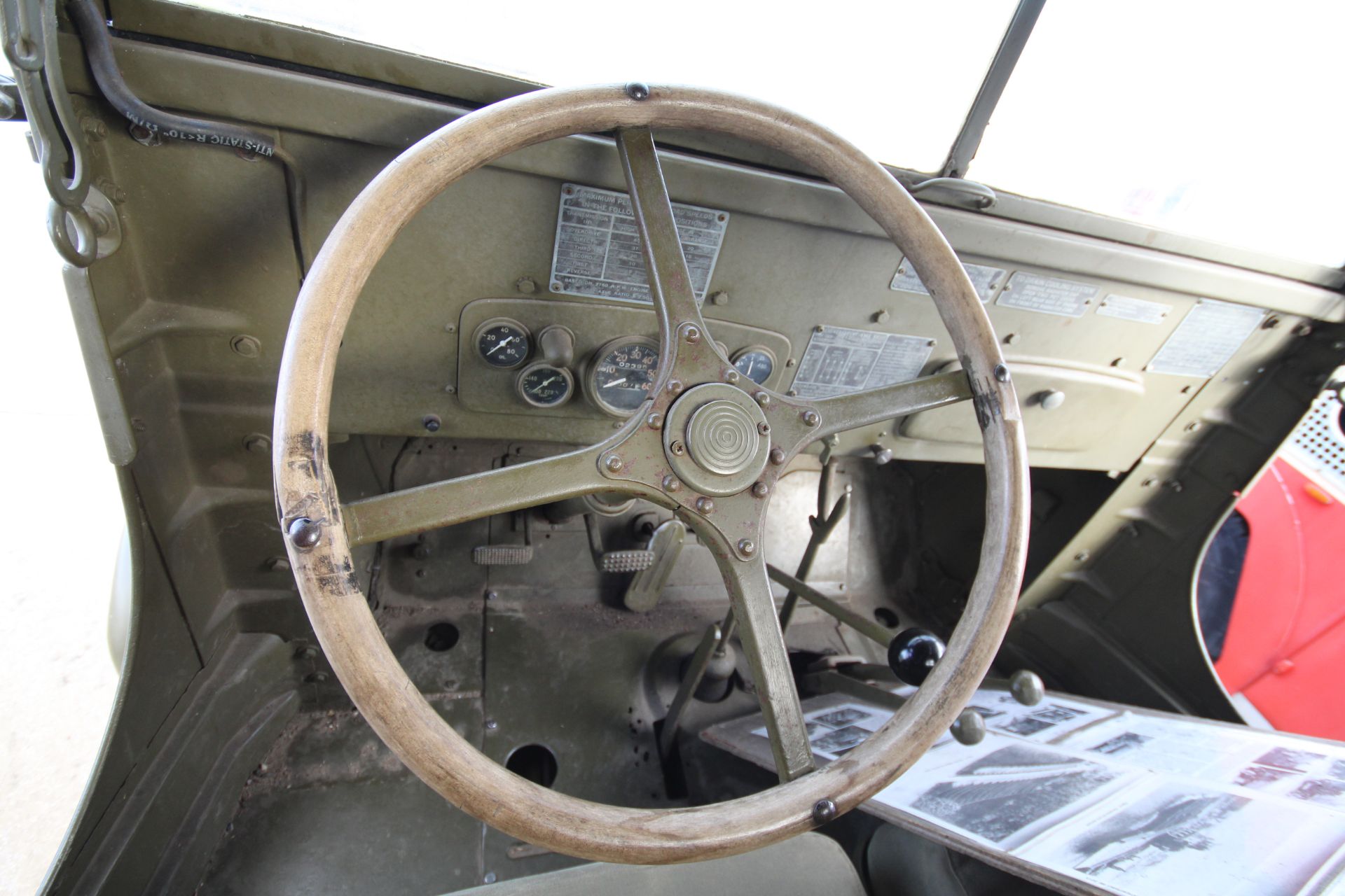 GMC CCKW 353 6x6 bolster truck and slip pole trailer. Registration UXG 144. 1945. 11.00x18 correct - Image 71 of 95