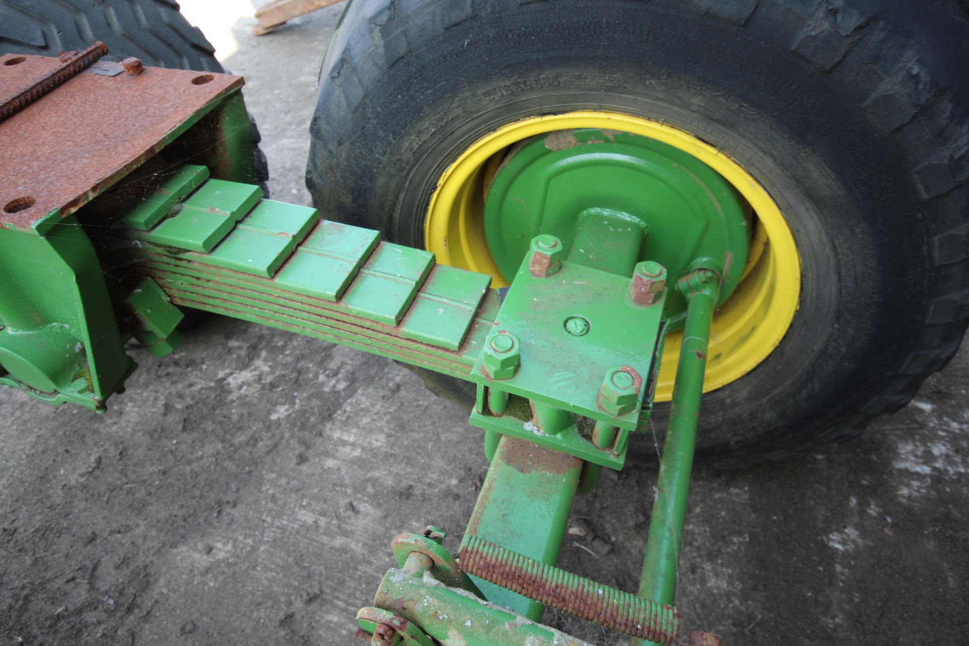 Twin axle agricultural trailer bogie. With floatation wheels and tyres. - Image 10 of 25