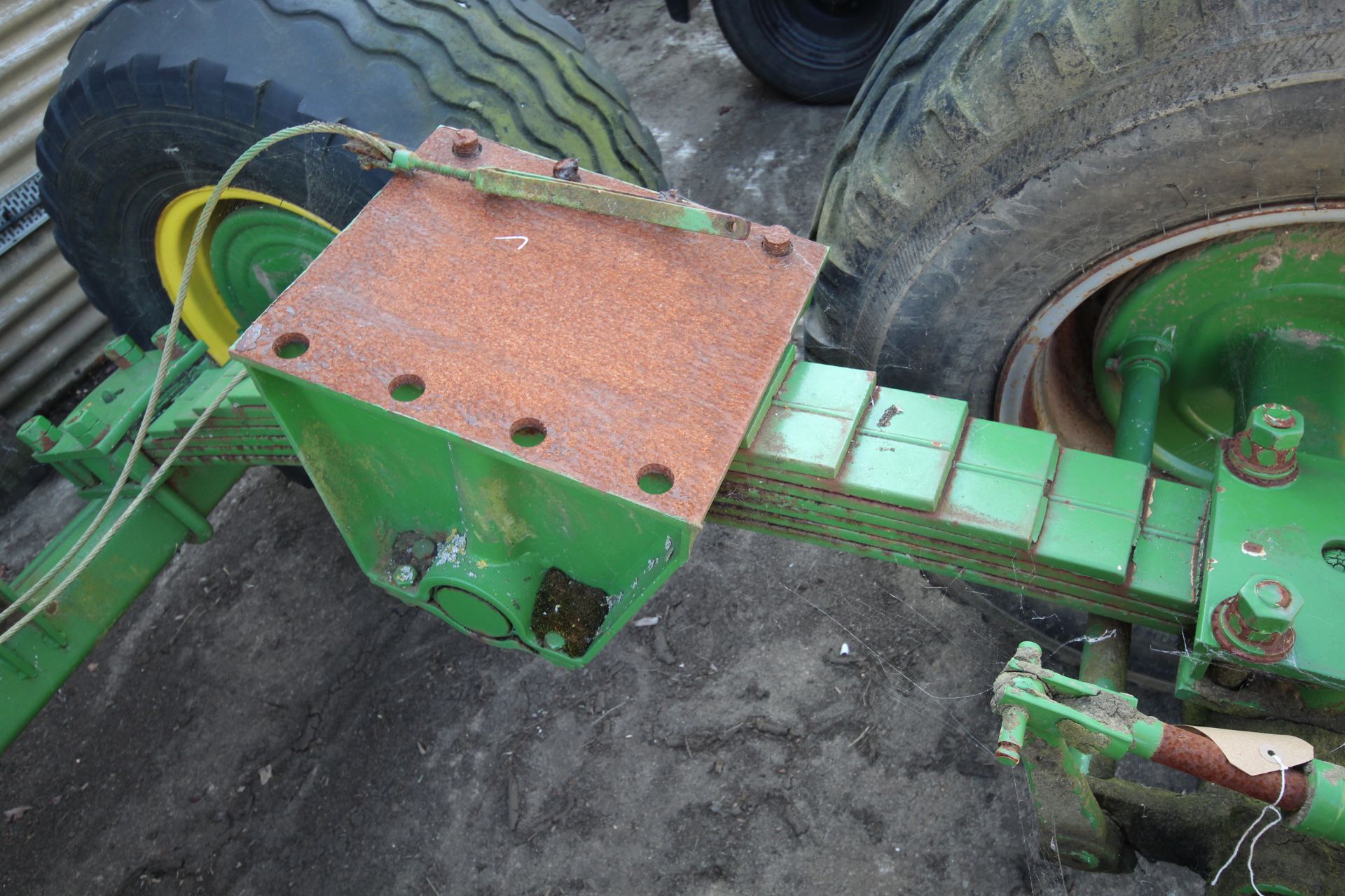 Twin axle agricultural trailer bogie. With floatation wheels and tyres. - Image 8 of 25