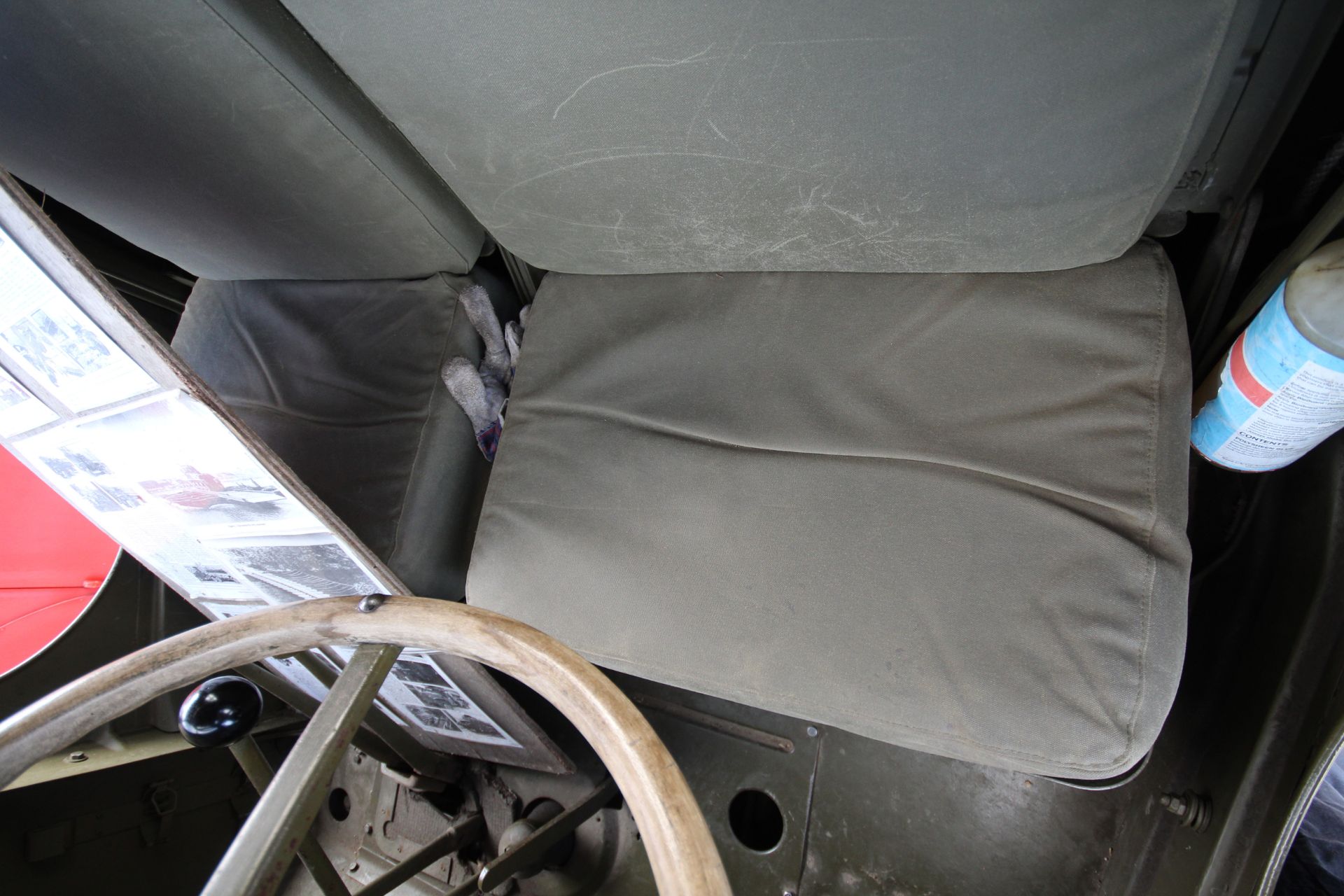 GMC CCKW 353 6x6 bolster truck and slip pole trailer. Registration UXG 144. 1945. 11.00x18 correct - Image 75 of 95