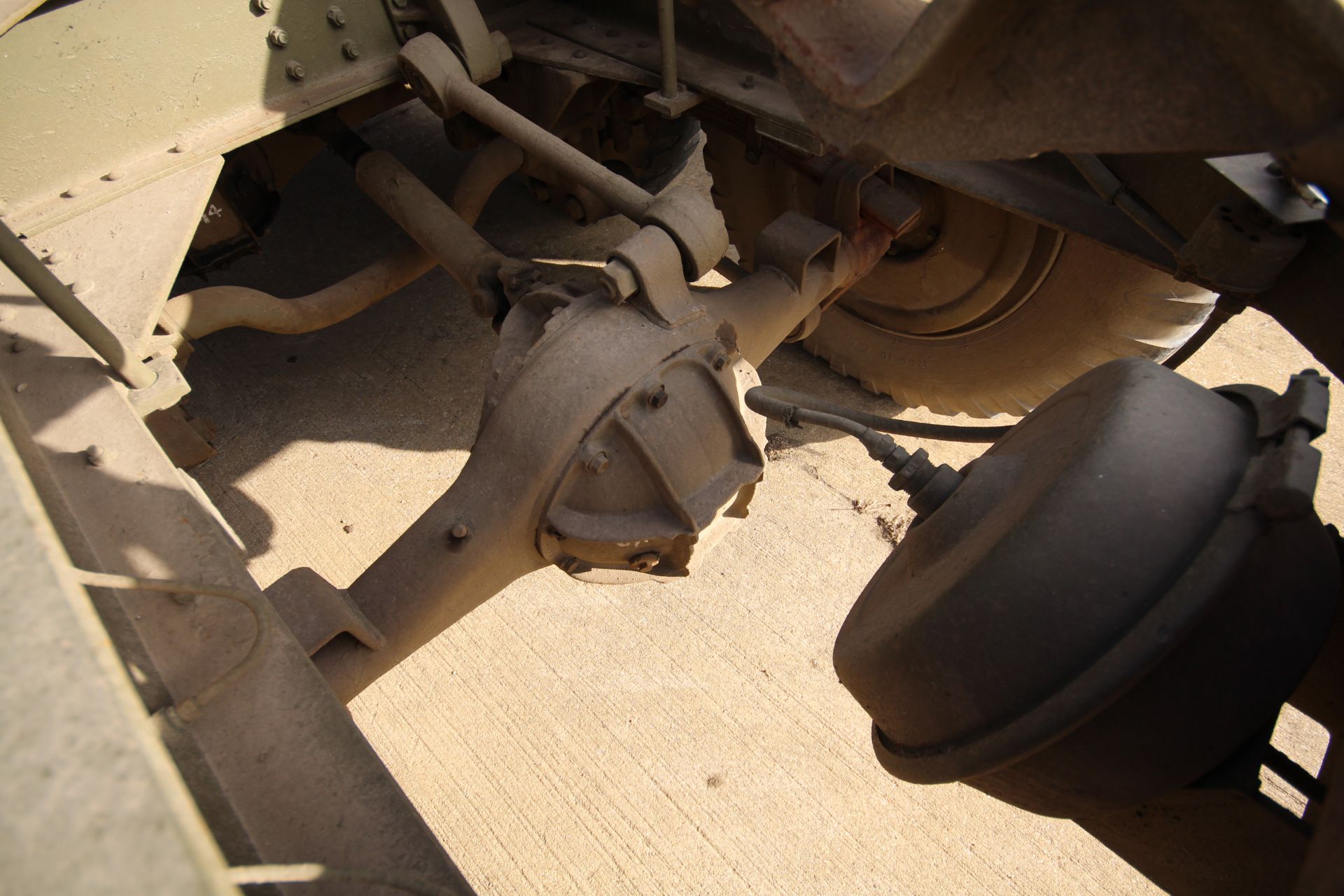 GMC CCKW 353 6x6 bolster truck and slip pole trailer. Registration UXG 144. 1945. 11.00x18 correct - Image 42 of 95