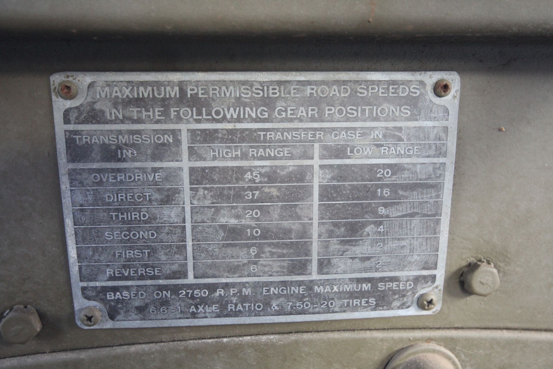 GMC CCKW 353 6x6 bolster truck and slip pole trailer. Registration UXG 144. 1945. 11.00x18 correct - Image 81 of 95