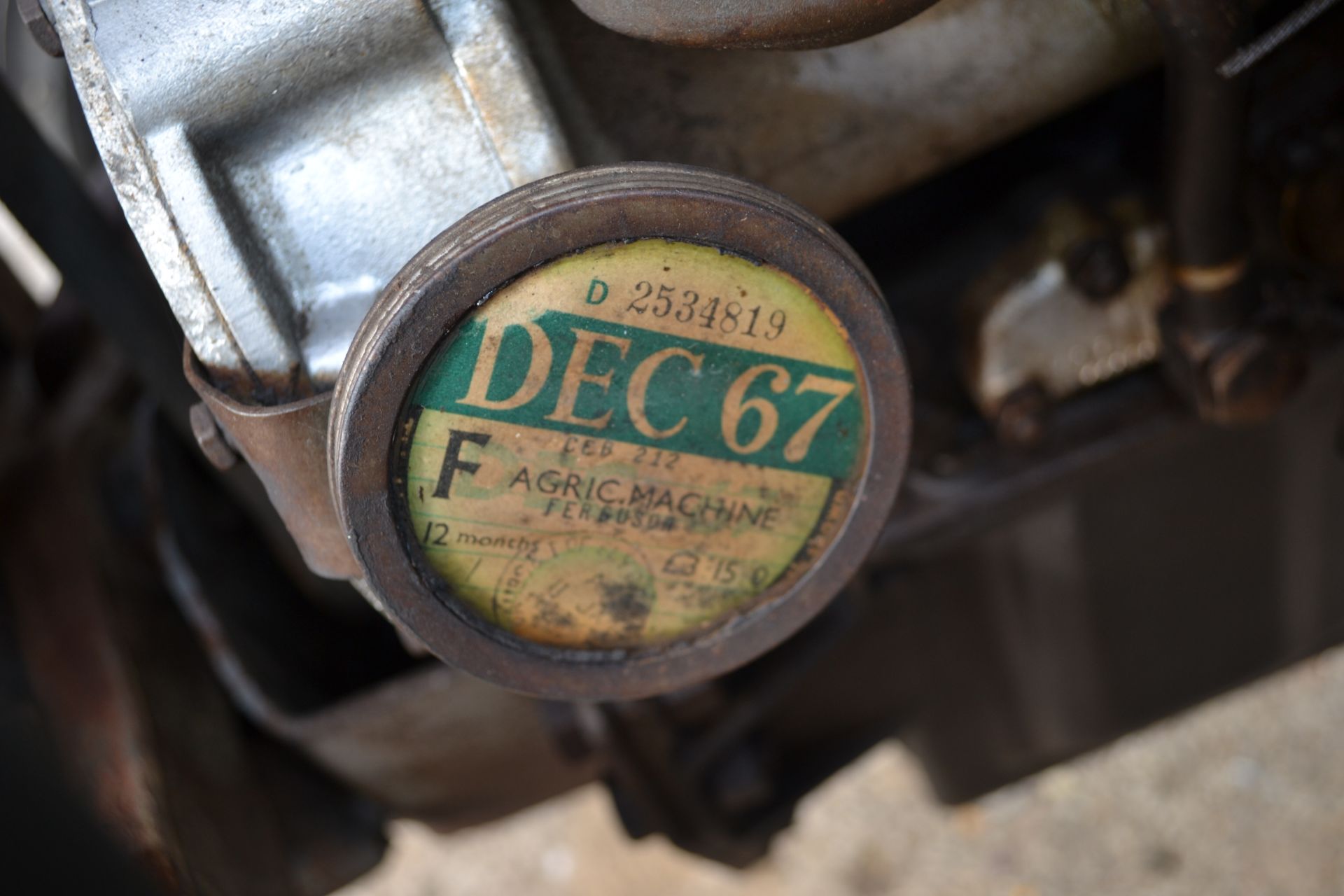 Ferguson TEA 20 2WD tractor. Serial number 183374. 1951. Registration CEB 212 (expired but with - Image 37 of 46