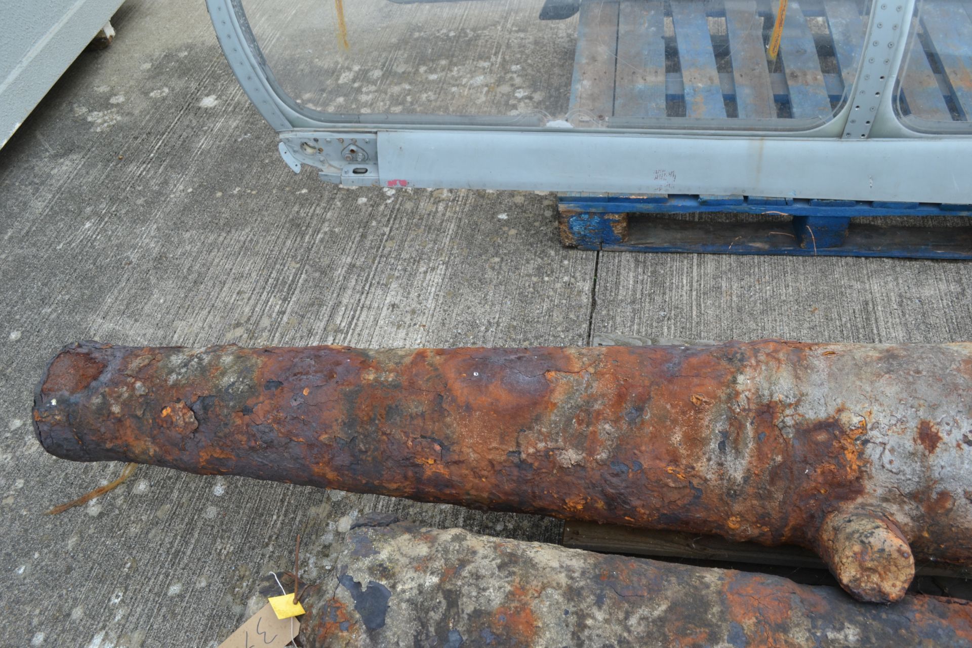 Cannon. Recovered from North Sea. - Image 3 of 3