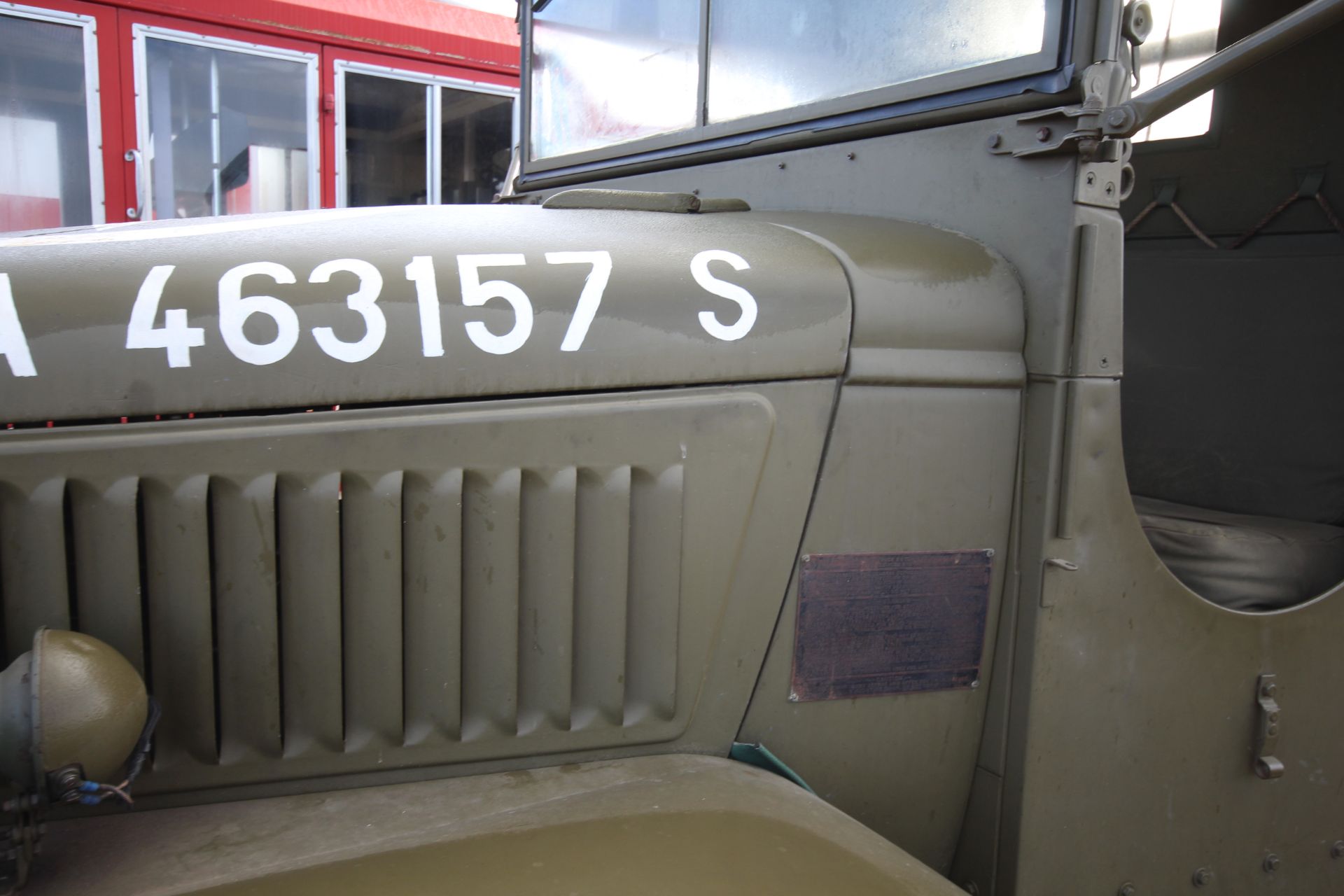 GMC CCKW 353 6x6 bolster truck and slip pole trailer. Registration UXG 144. 1945. 11.00x18 correct - Image 66 of 95