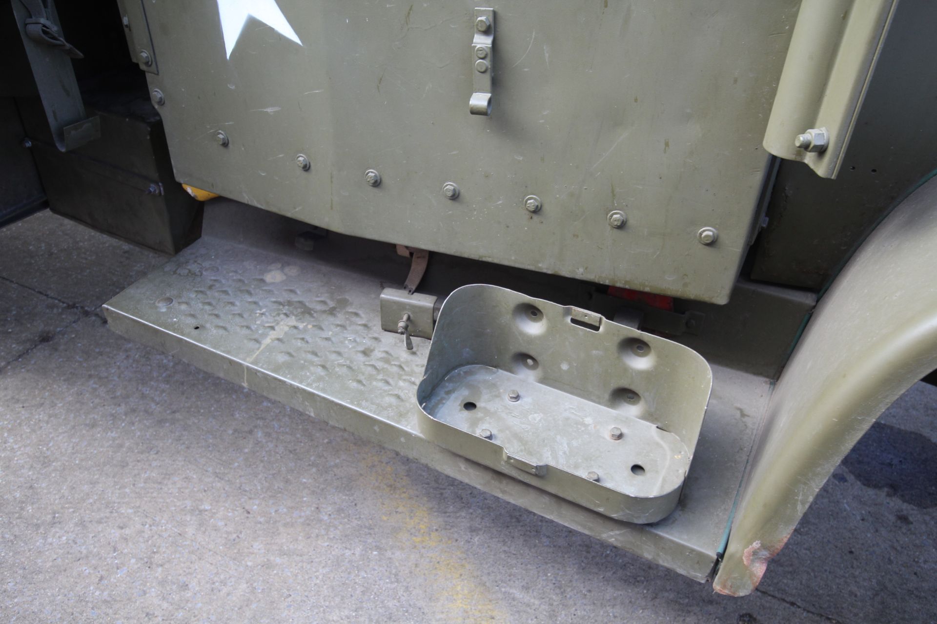 GMC CCKW 353 6x6 bolster truck and slip pole trailer. Registration UXG 144. 1945. 11.00x18 correct - Image 18 of 95