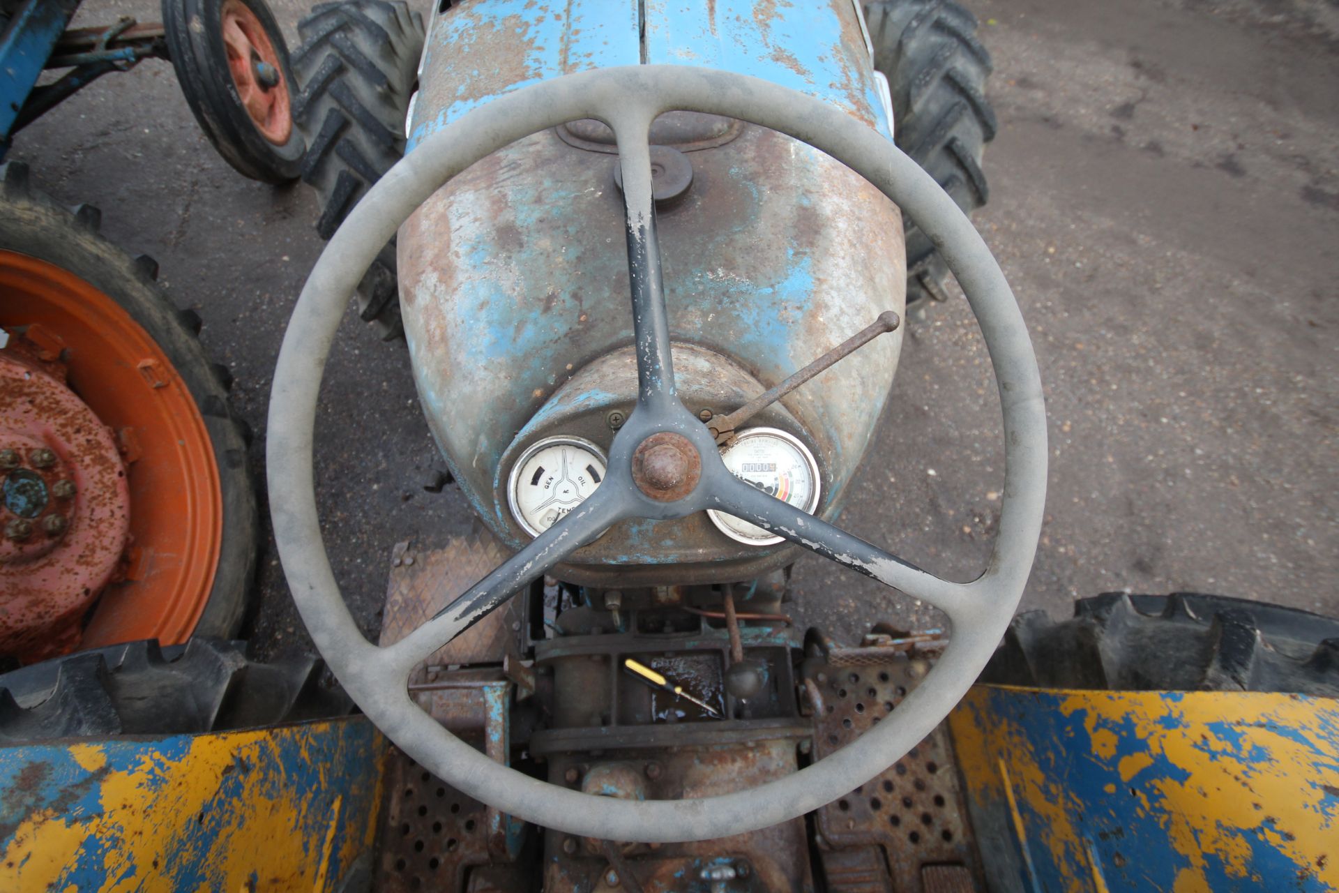 Fordson Super Major Roadless 4WD tractor. Axle serial number 1049. In current ownership for 25 - Image 41 of 44