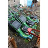 3x John Deere self propelled mowers. For spares or