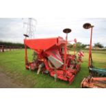 Kverneland 3m combination drill. 2012. Kverneland power harrow with quick fit tines, packer and