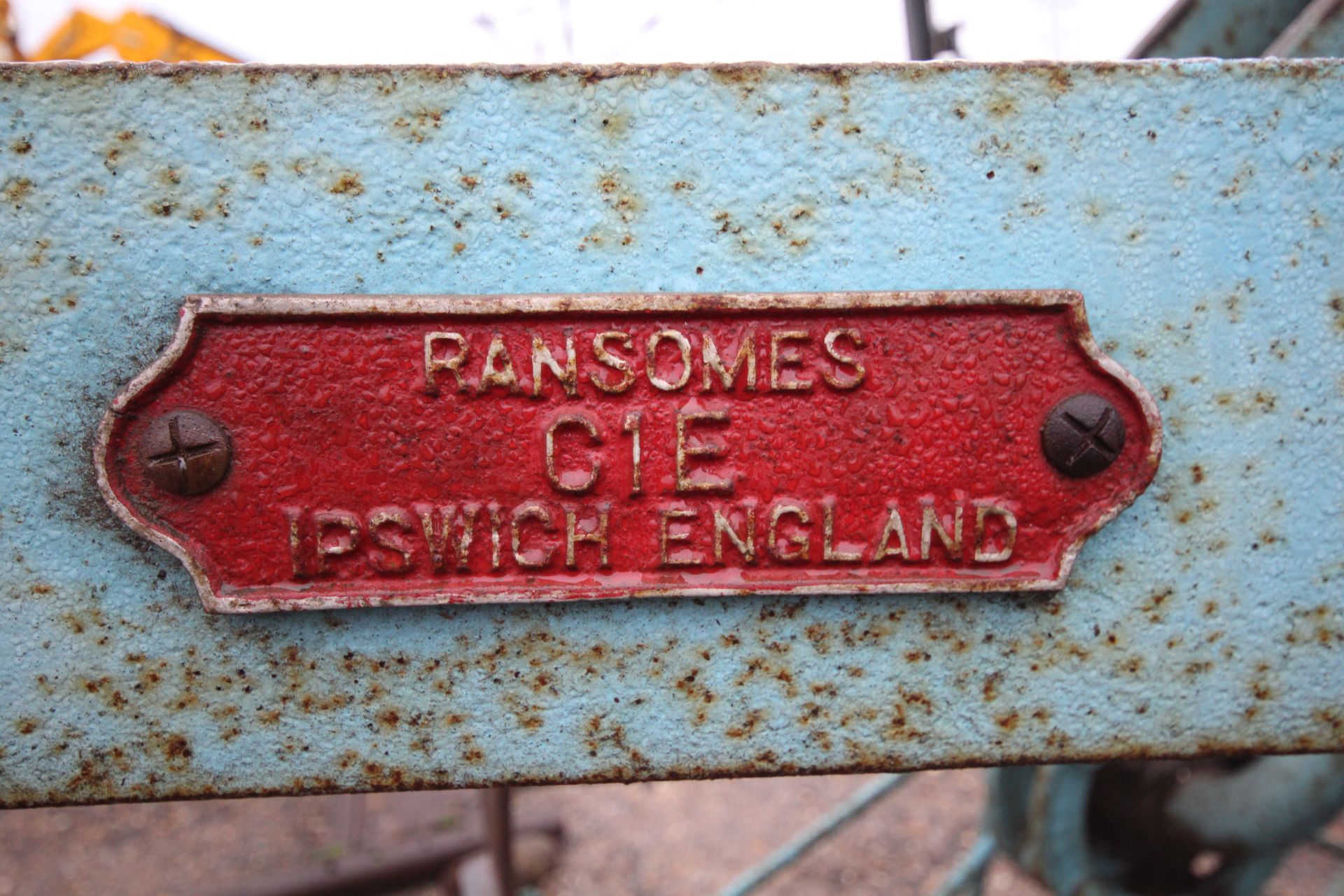 Ransomes C1E trailed mole drainer. Ex-Ted Teat collection. - Image 18 of 18
