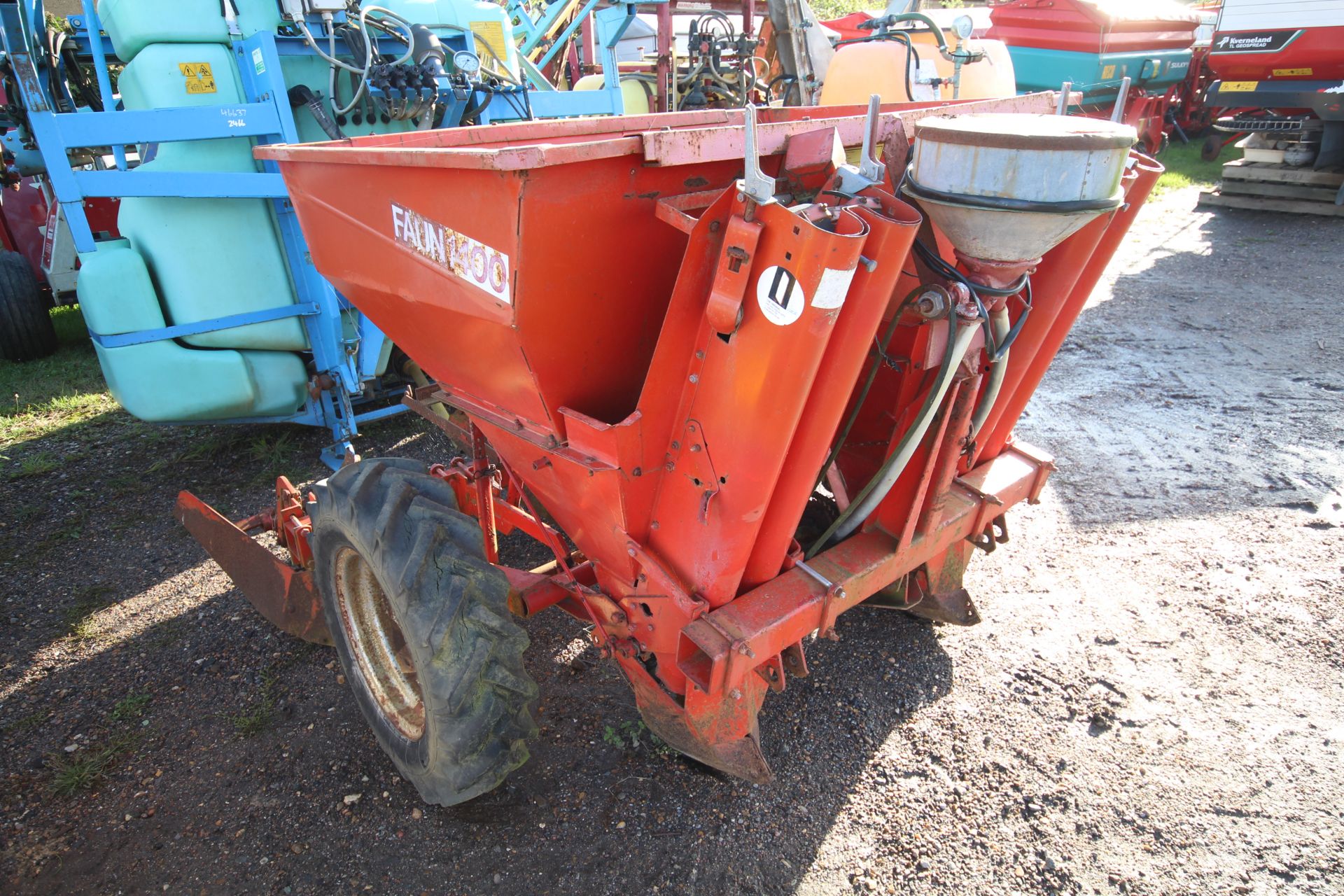 Faun potato planter. V - Image 2 of 19