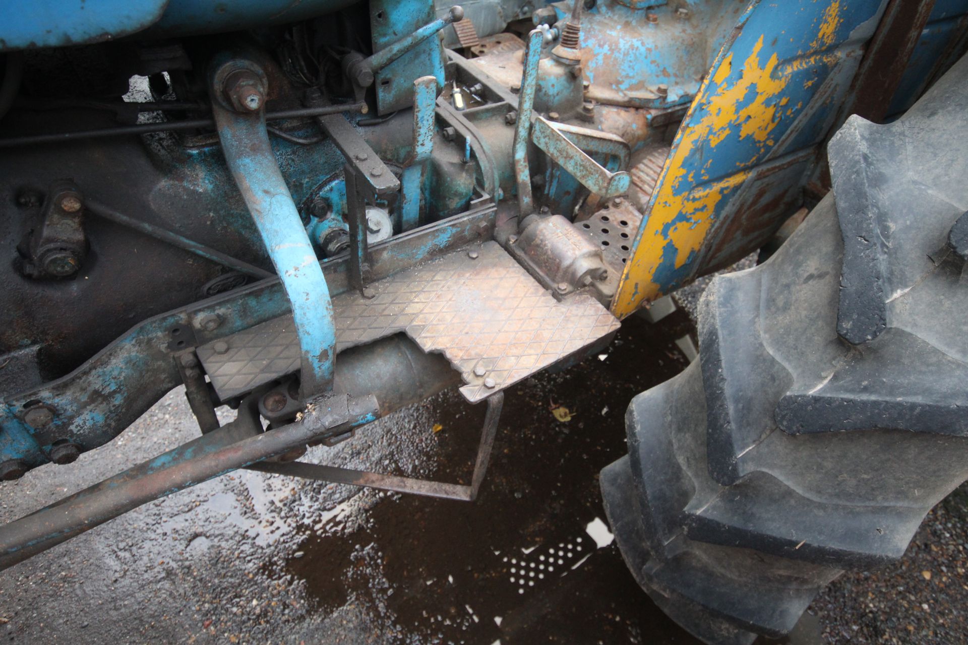 Fordson Super Major Roadless 4WD tractor. Axle serial number 1049. In current ownership for 25 - Image 27 of 44