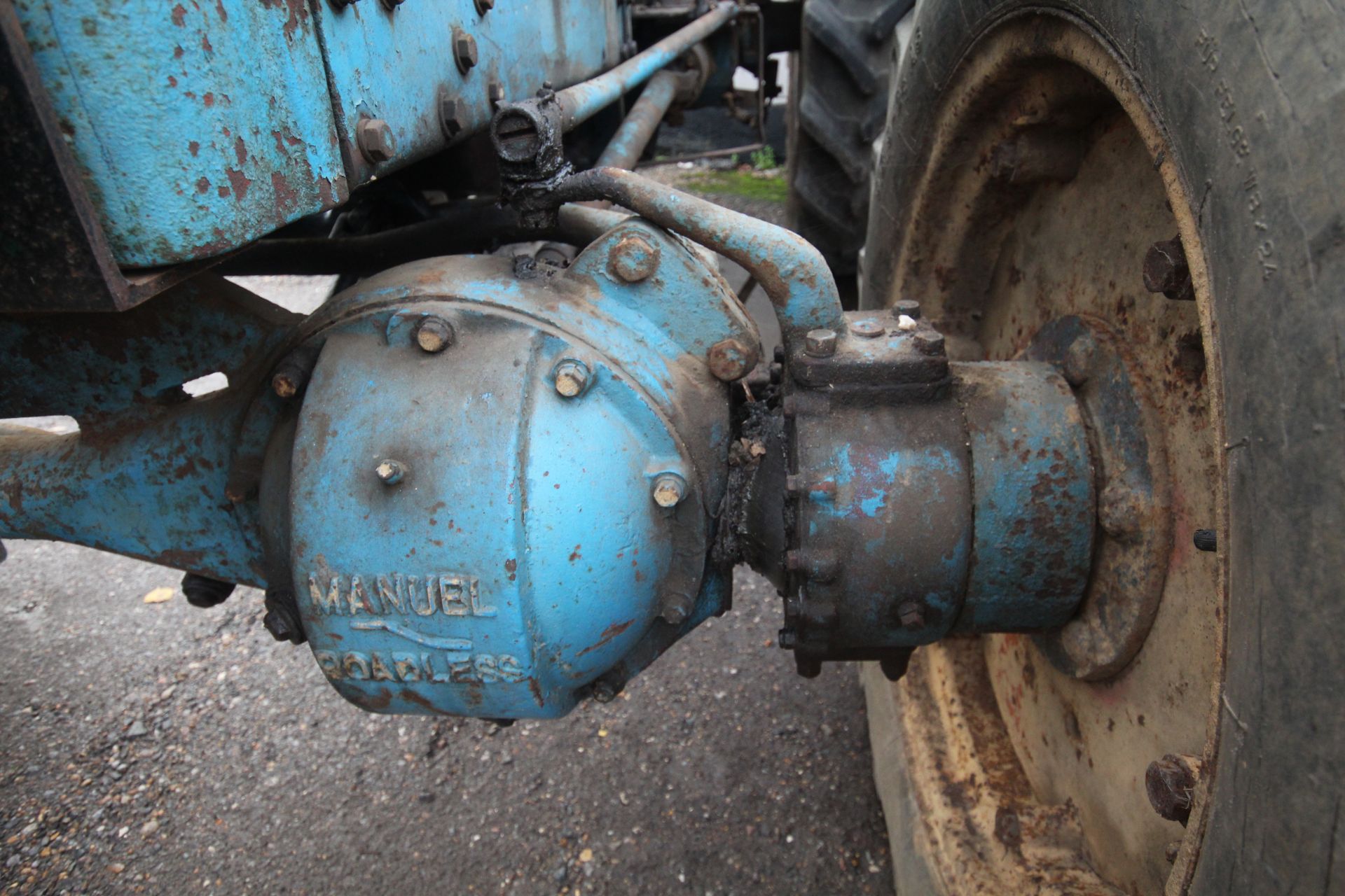 Fordson Super Major Roadless 4WD tractor. Axle serial number 1049. In current ownership for 25 - Image 32 of 44