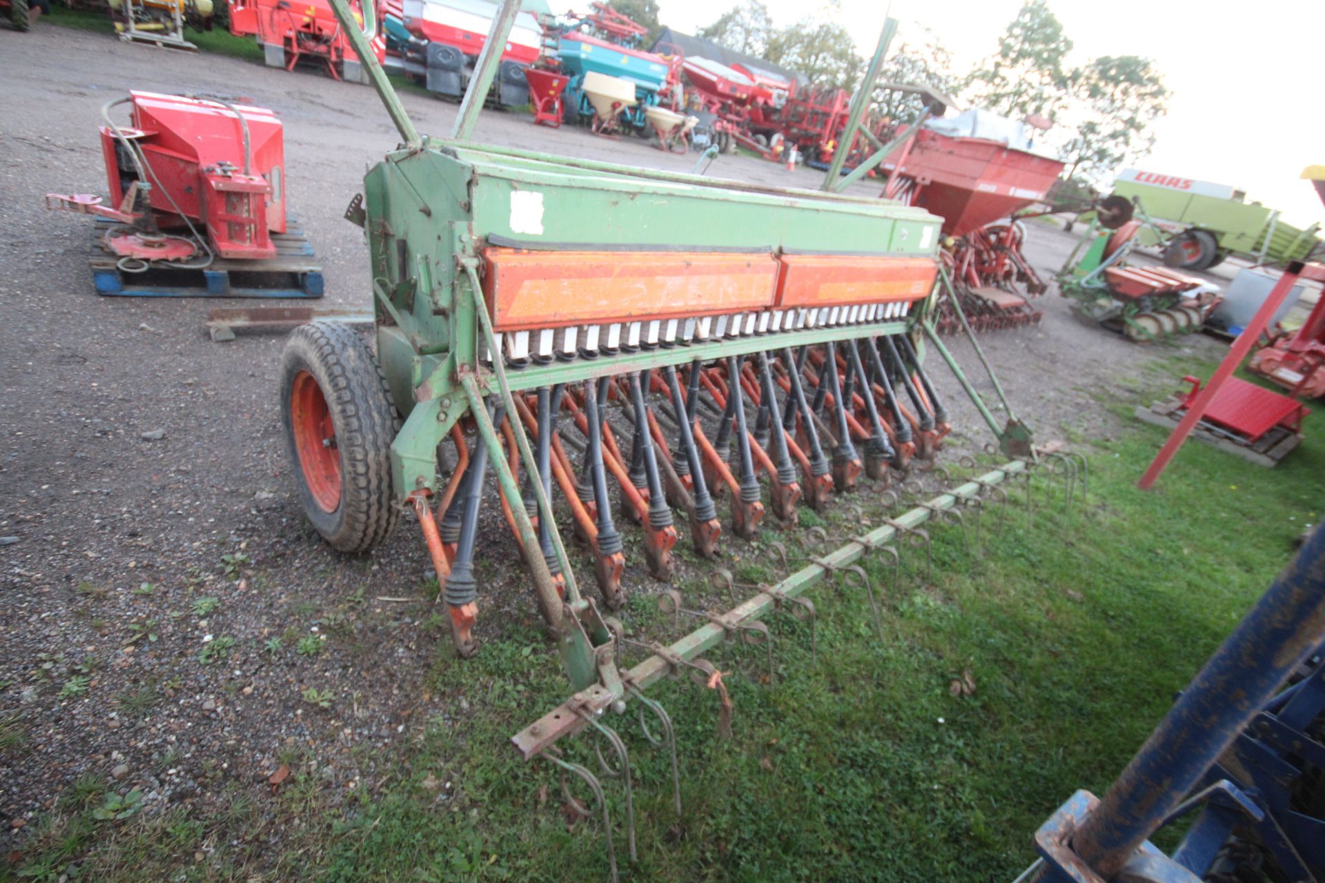 Amazone D8 Super 3m Suffolk Coulter drill. - Image 4 of 28