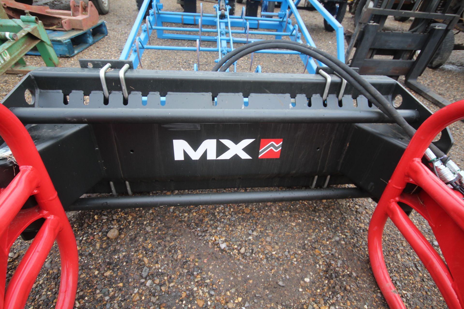 MX Manubal C40 bale squeeze. 2022. Euro 8 brackets. Owned from new. For sale due to retirement. V - Image 13 of 15