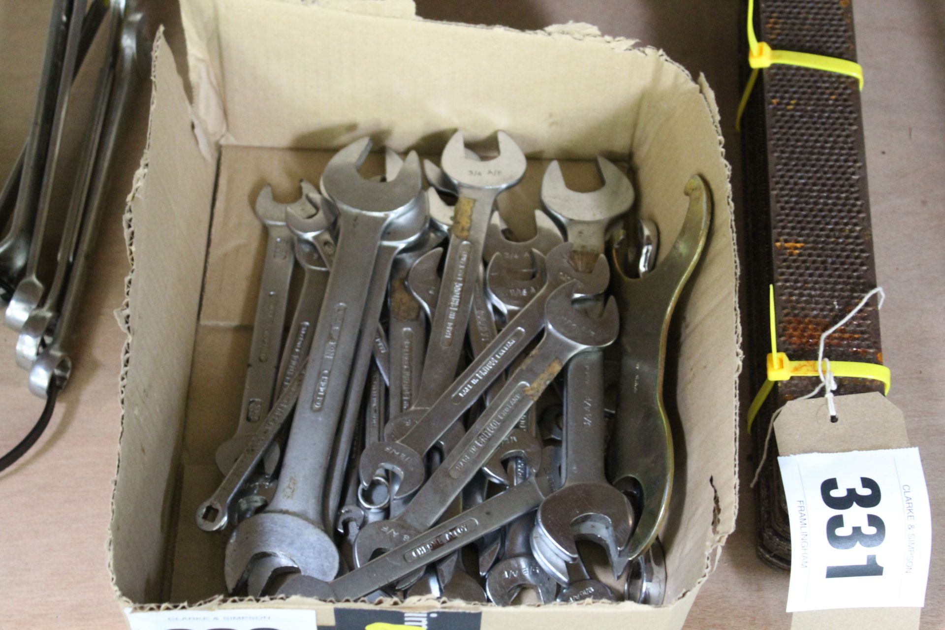 Large collection of assorted spanners.