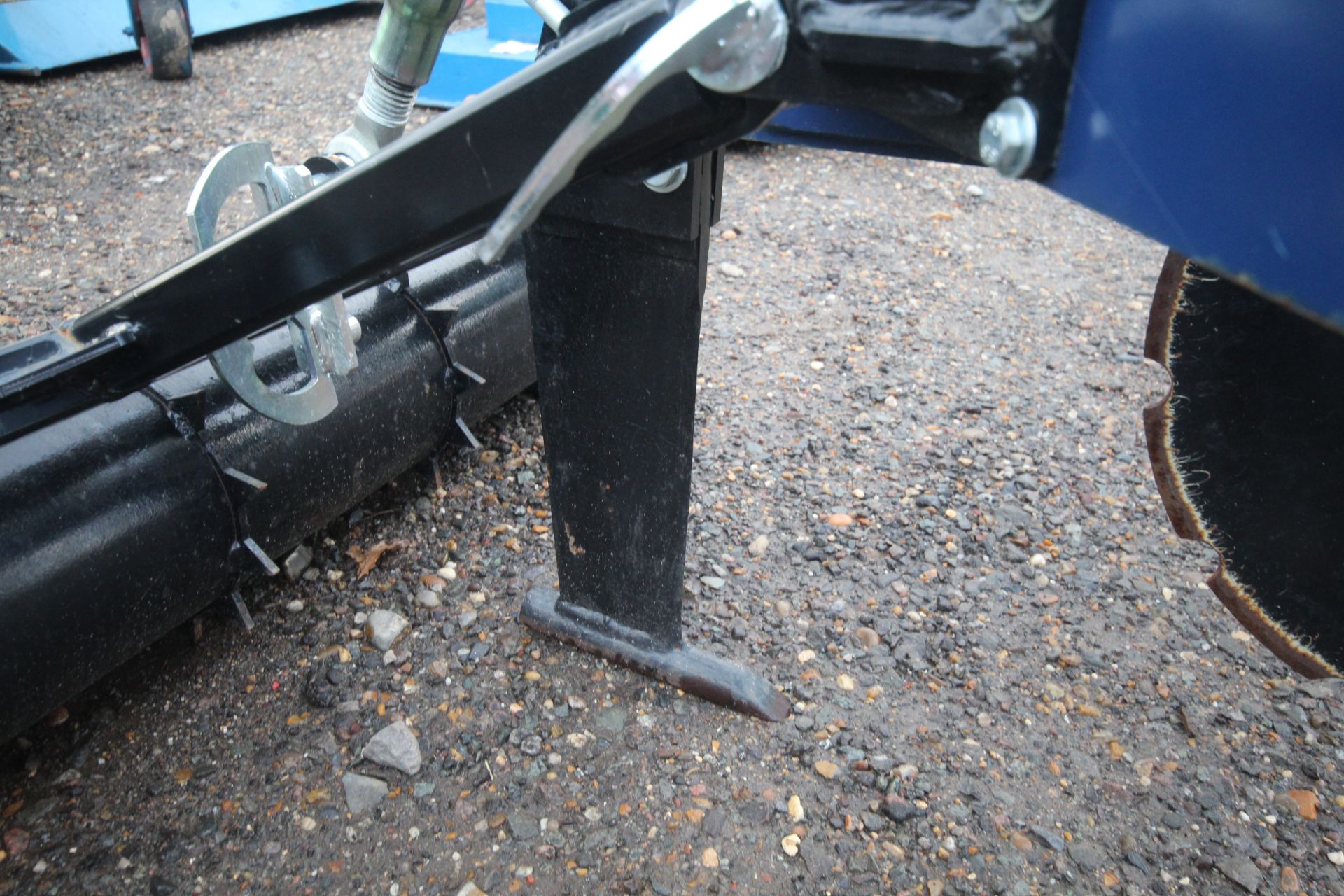 Mole plough with turf splitter. V - Image 9 of 12