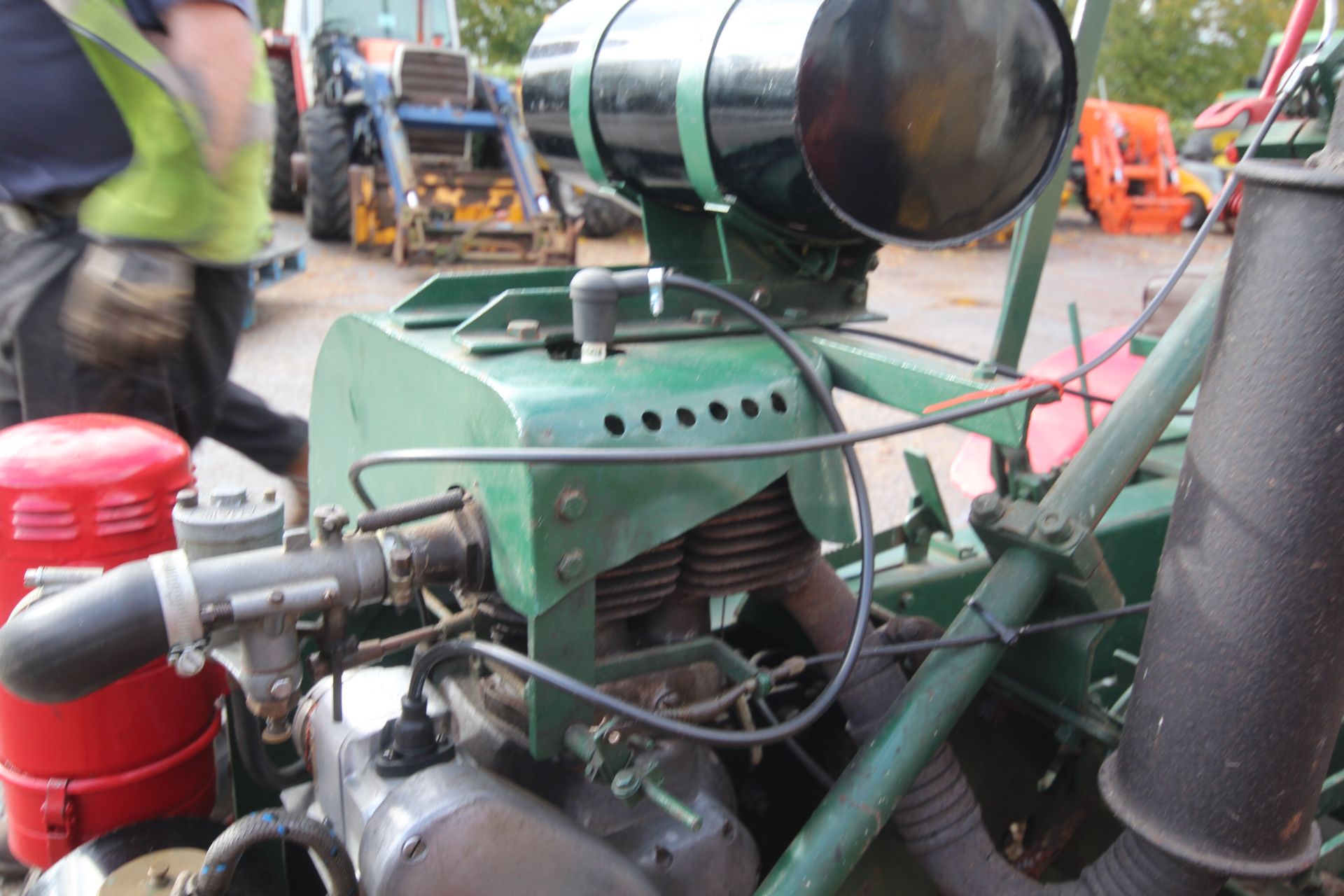 Trusty Steed 2WD horticultural tractor. 1952. Serial number NTS B240. With Norton 600cc petrol - Image 29 of 31