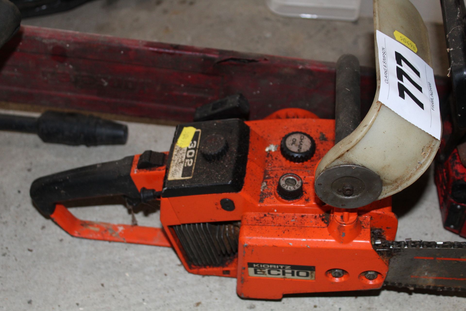 Echo 302 chainsaw and a Jonsered chainsaw. - Image 2 of 3