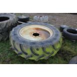 Earthpro 480/70R38 wheel and tyre.