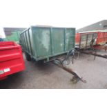 c.6T single axle tipping trailer. V