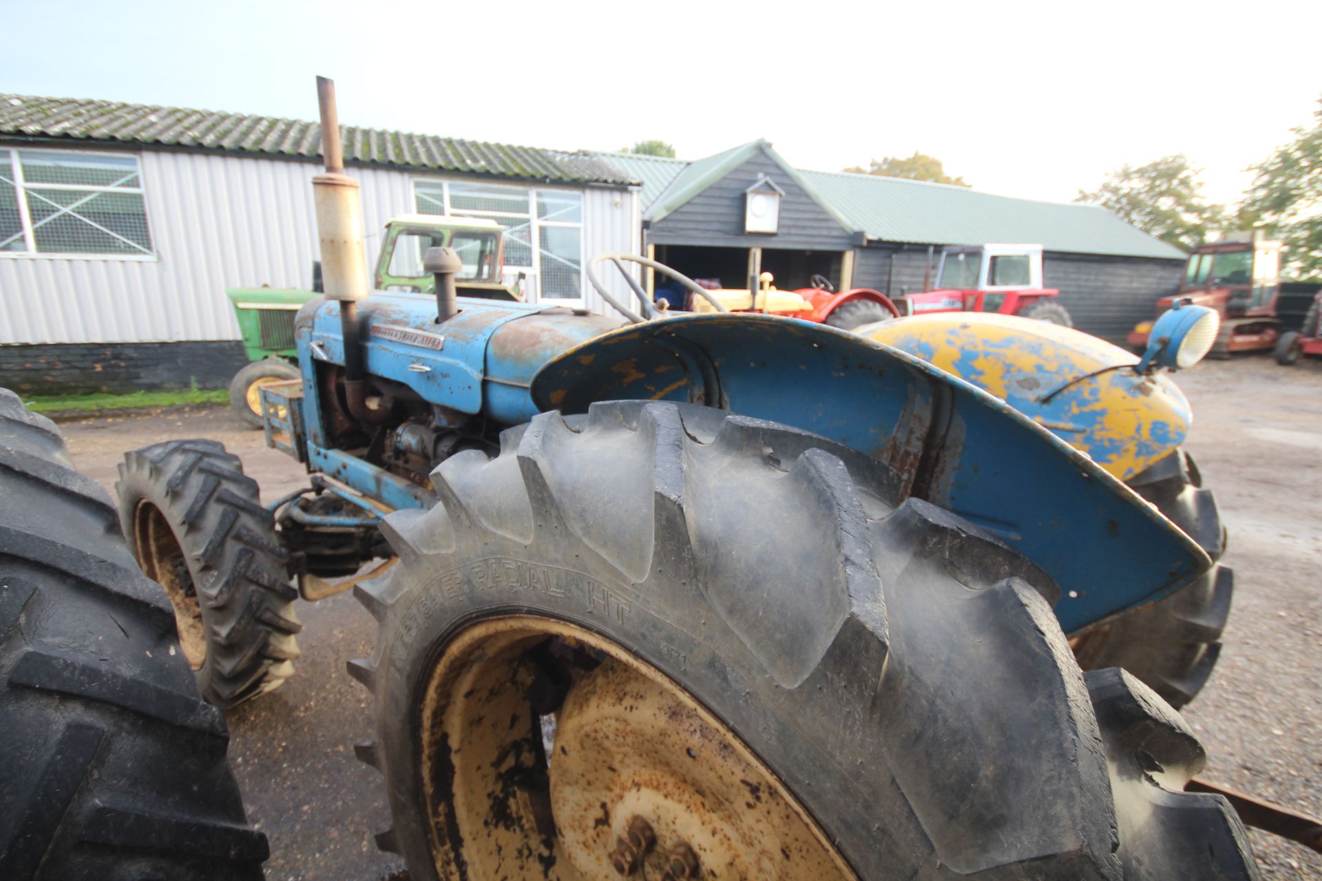 Fordson Super Major Roadless 4WD tractor. Axle serial number 1049. In current ownership for 25 - Image 3 of 44