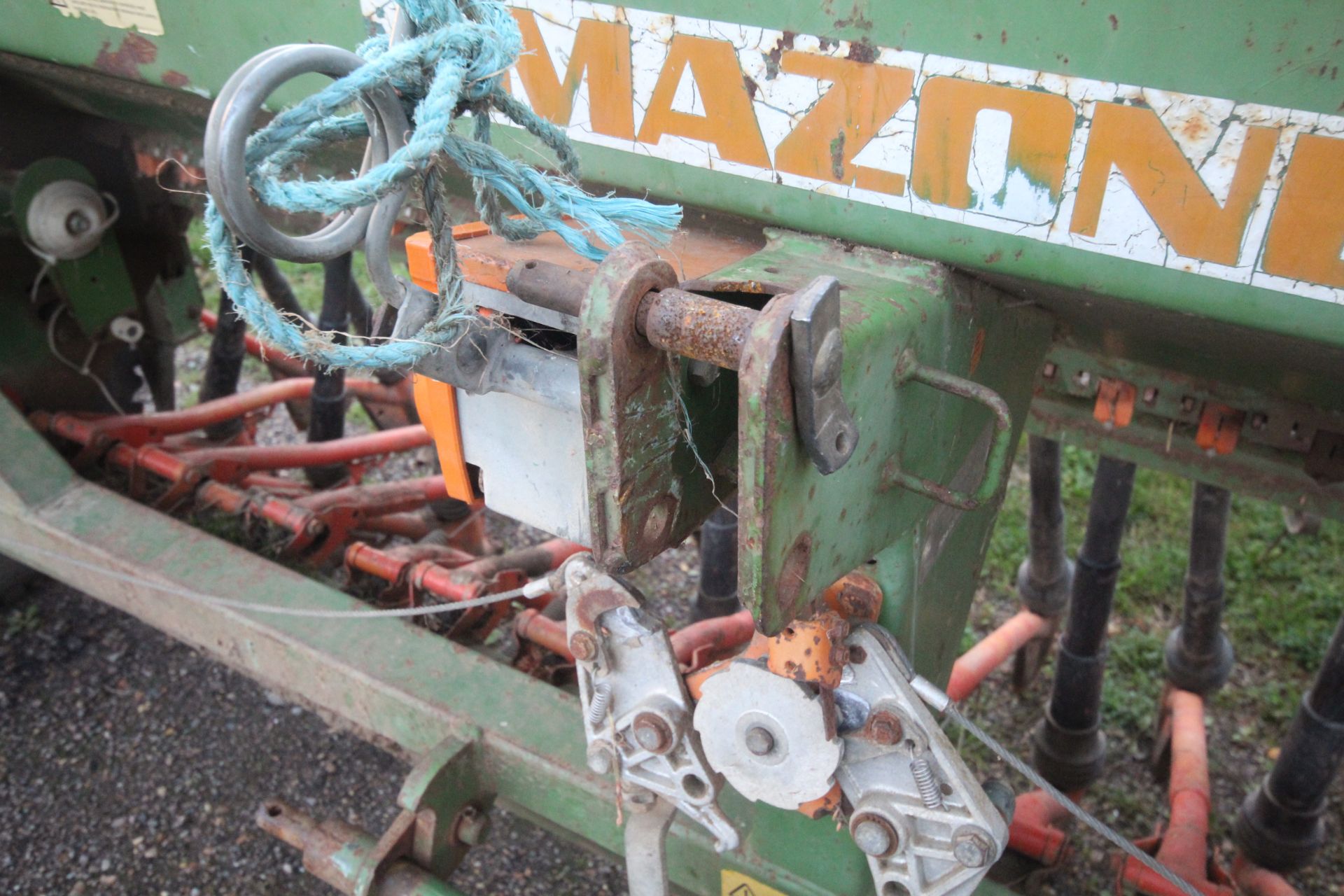 Amazone D8 Super 3m Suffolk Coulter drill. - Image 5 of 28