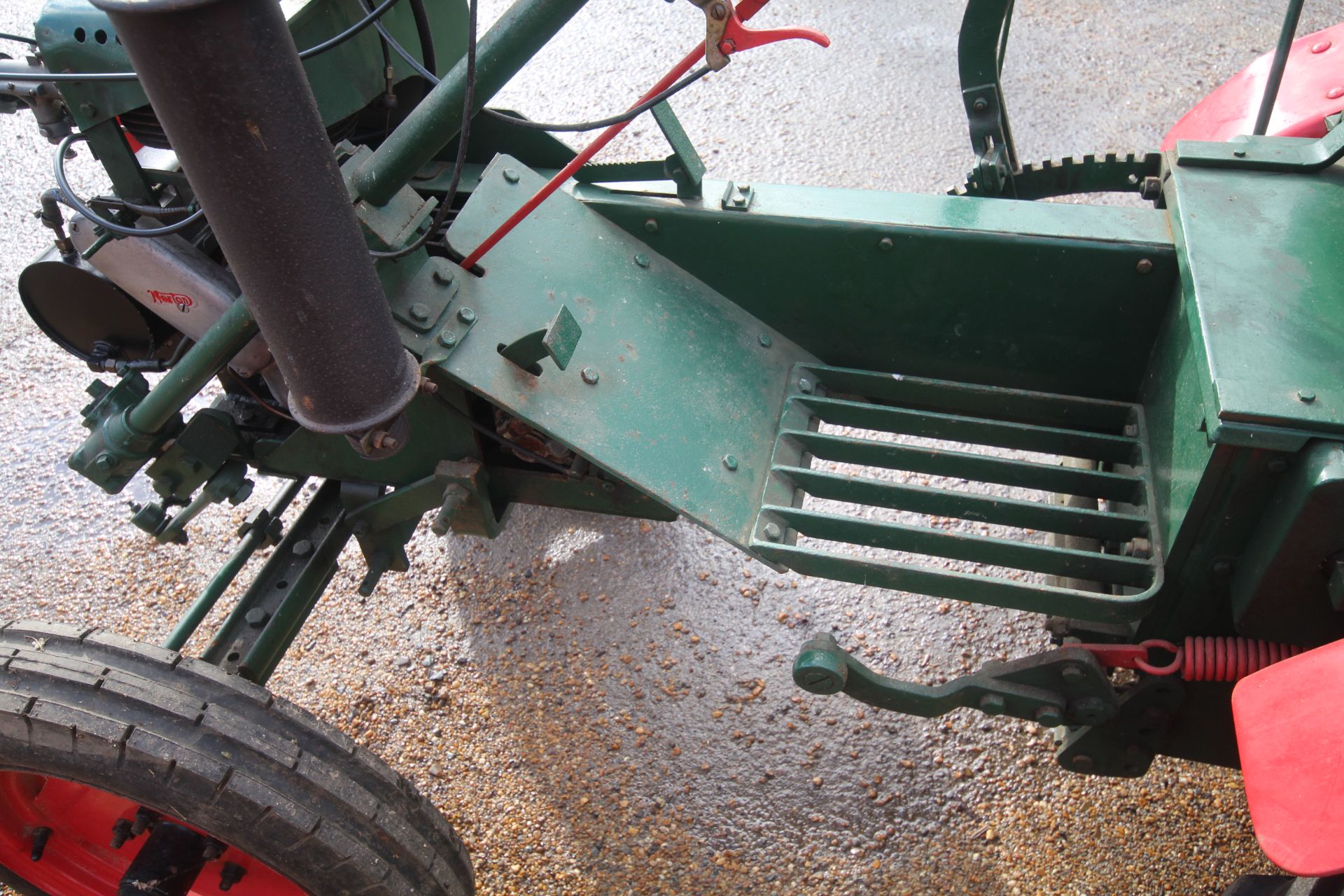 Trusty Steed 2WD horticultural tractor. 1952. Serial number NTS B240. With Norton 600cc petrol - Image 23 of 31