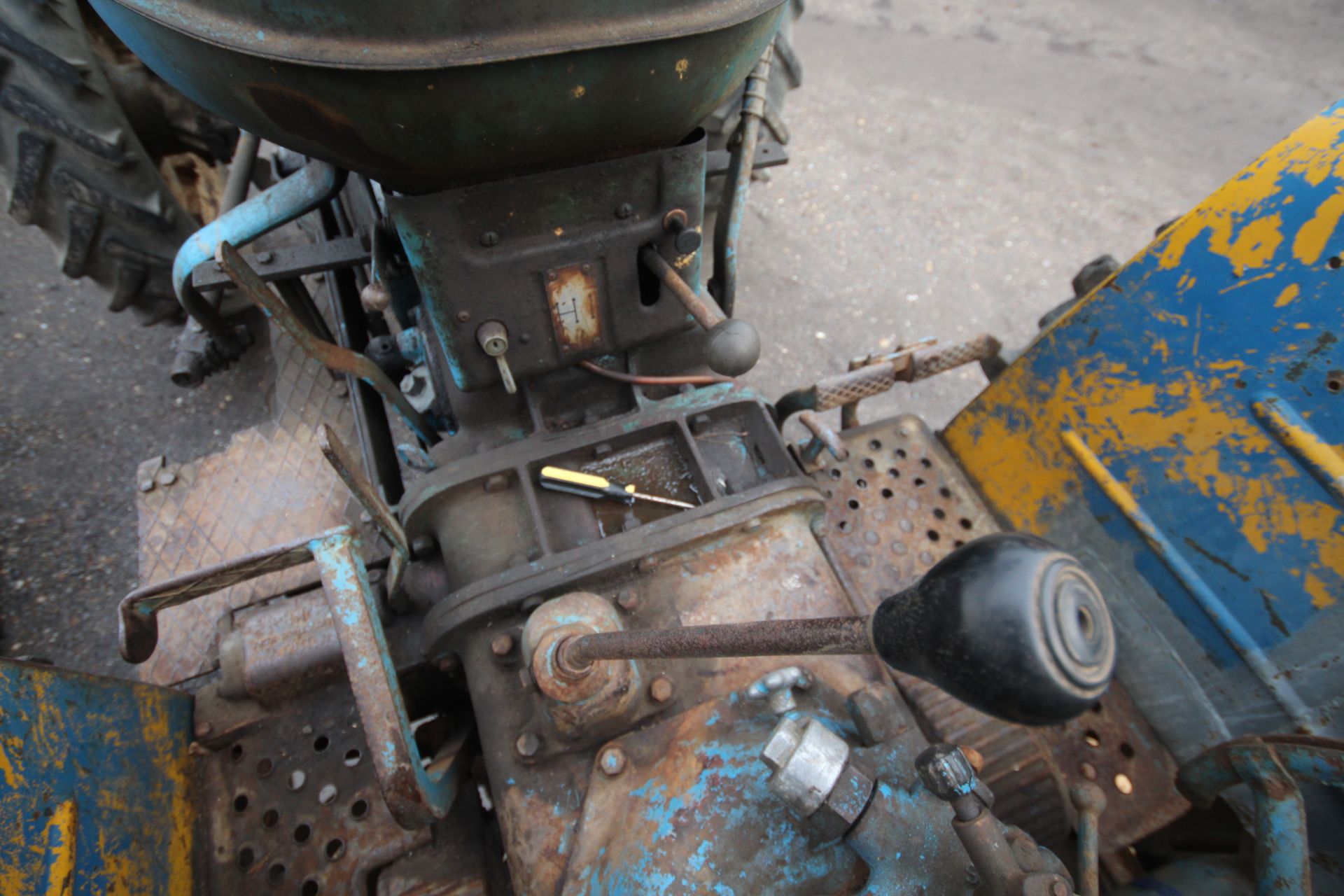 Fordson Super Major Roadless 4WD tractor. Axle serial number 1049. In current ownership for 25 - Image 40 of 44