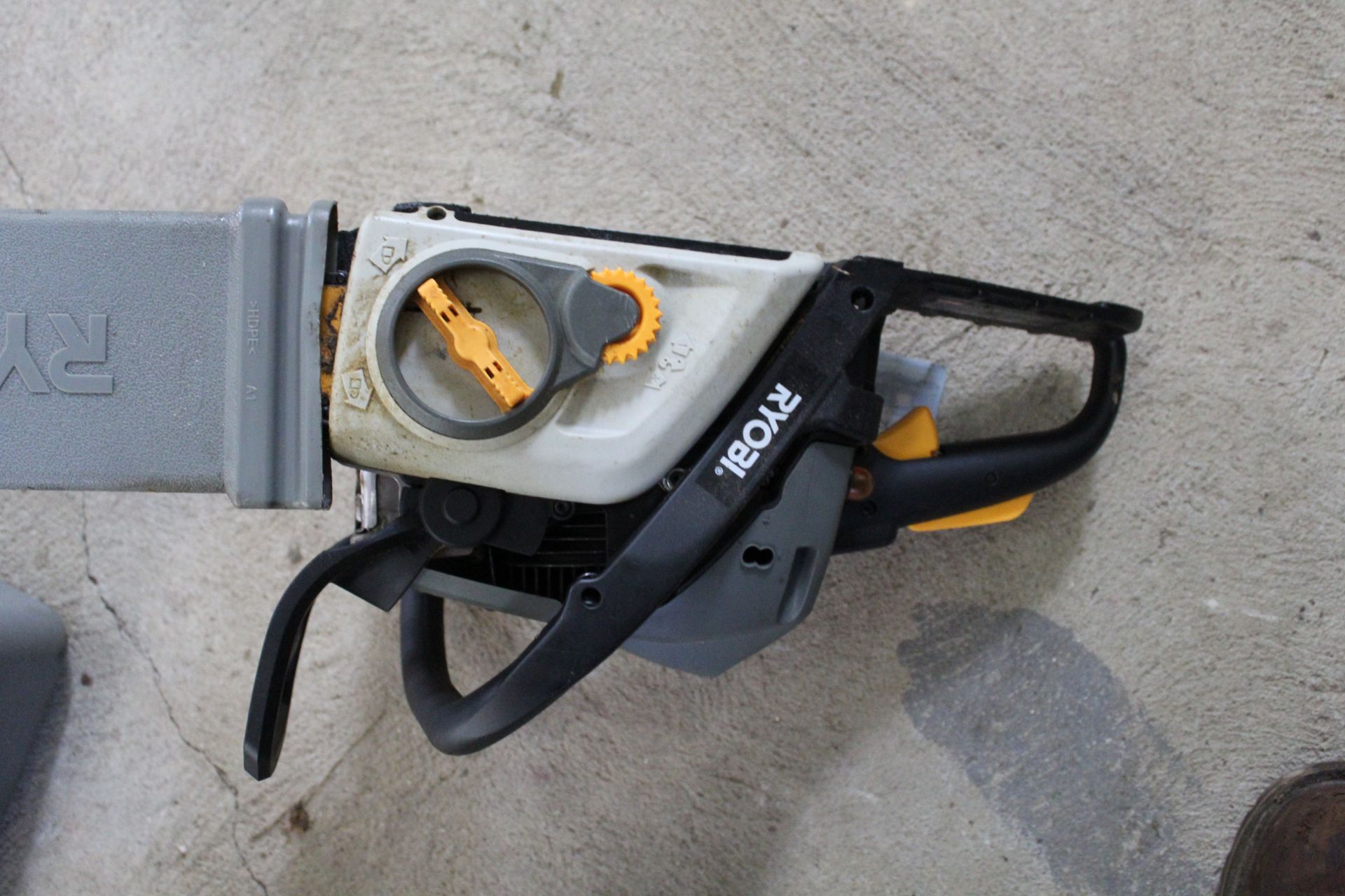 Ryobi petrol chainsaw and case. - Image 4 of 6
