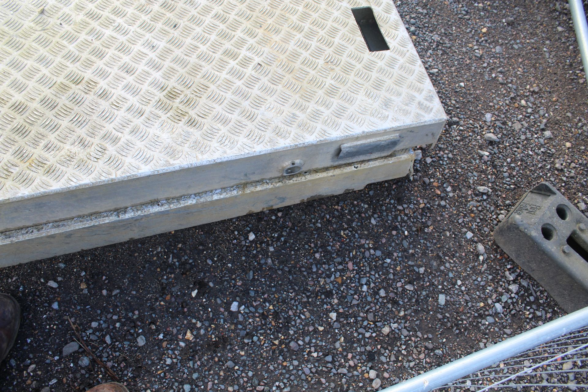 Pair of aluminium trailer ramps. V - Image 7 of 7