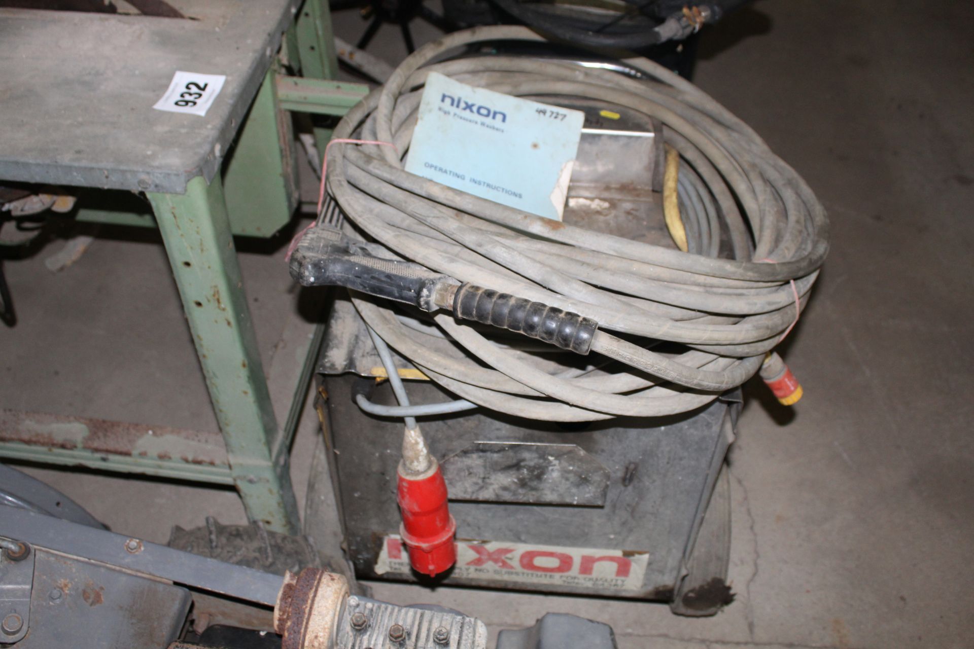 Nixon pressure washer. 3 piston, brass pump. With manual. - Bild 2 aus 4