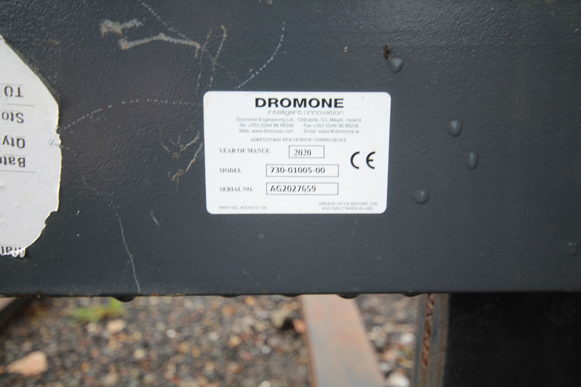 Dromone 2.5T pallet tines. 2020. Euro8 brackets. Owned from new. V - Image 10 of 10