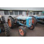 Fordson Super Major 2WD tractor. Registration 448 BVF. Date of first registration 04/02/1963. Used