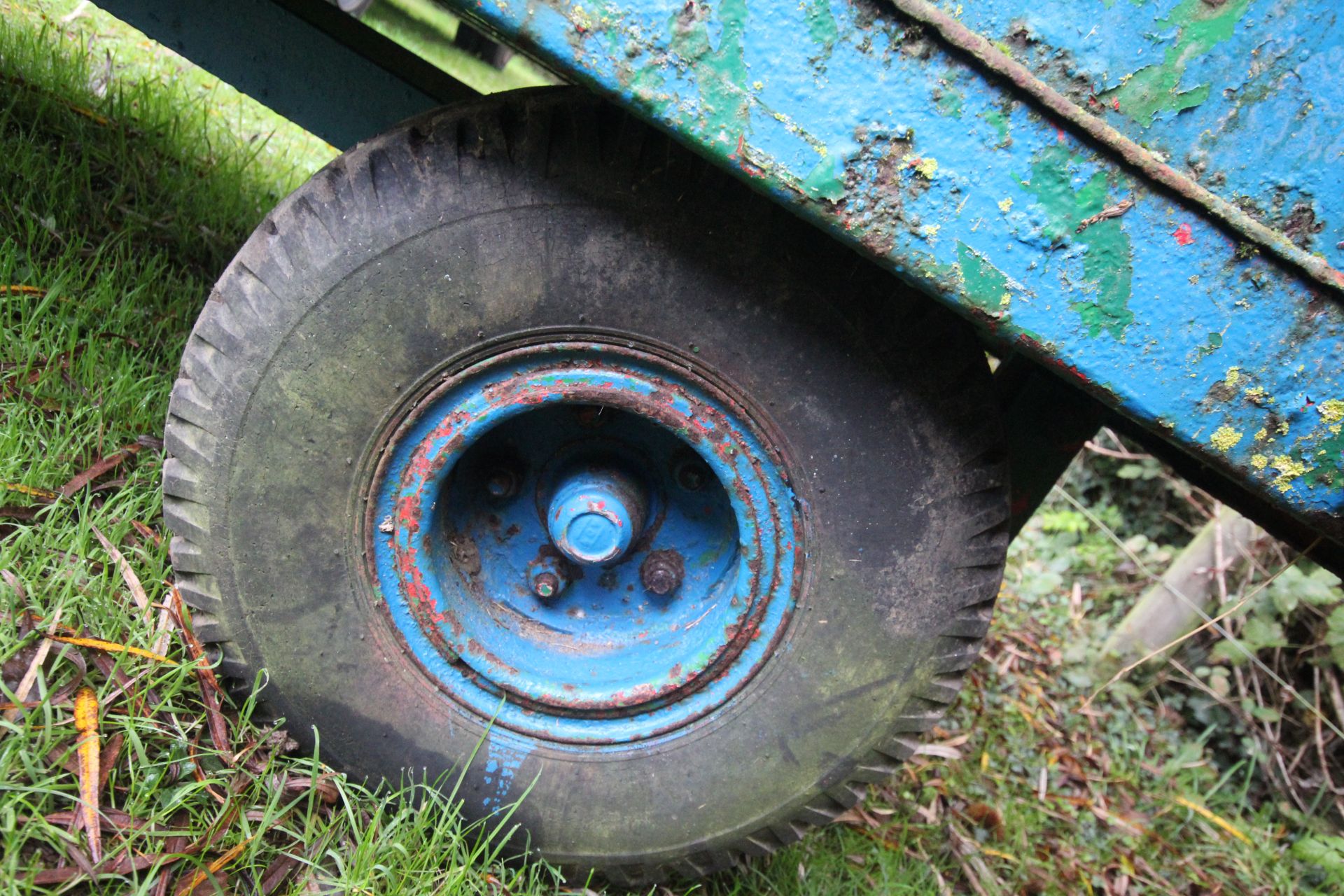 1T drop side tipping trailer. - Image 10 of 12