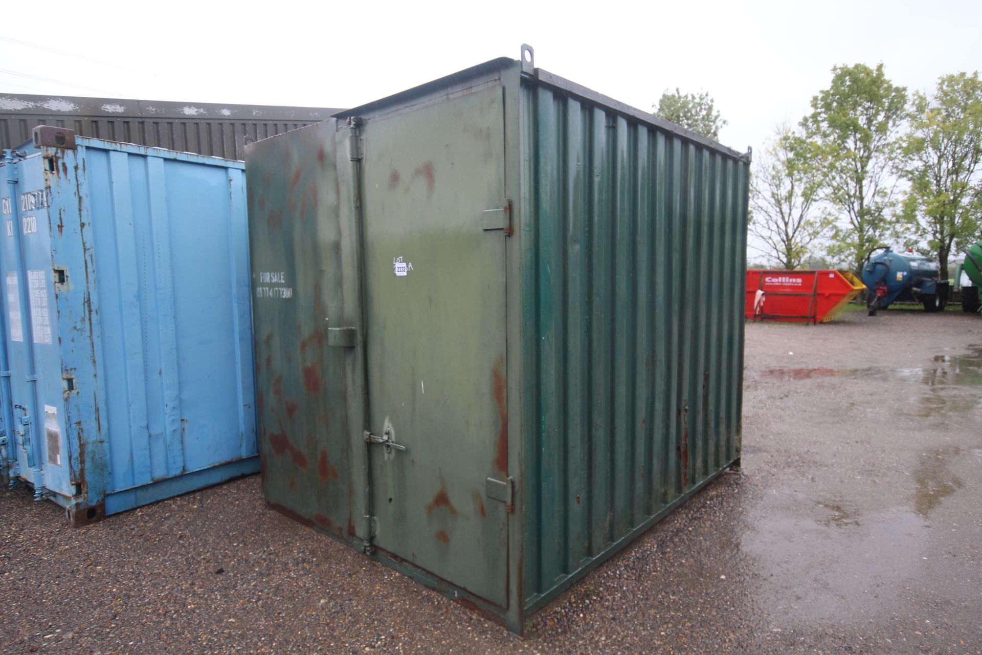 10ft storage container.