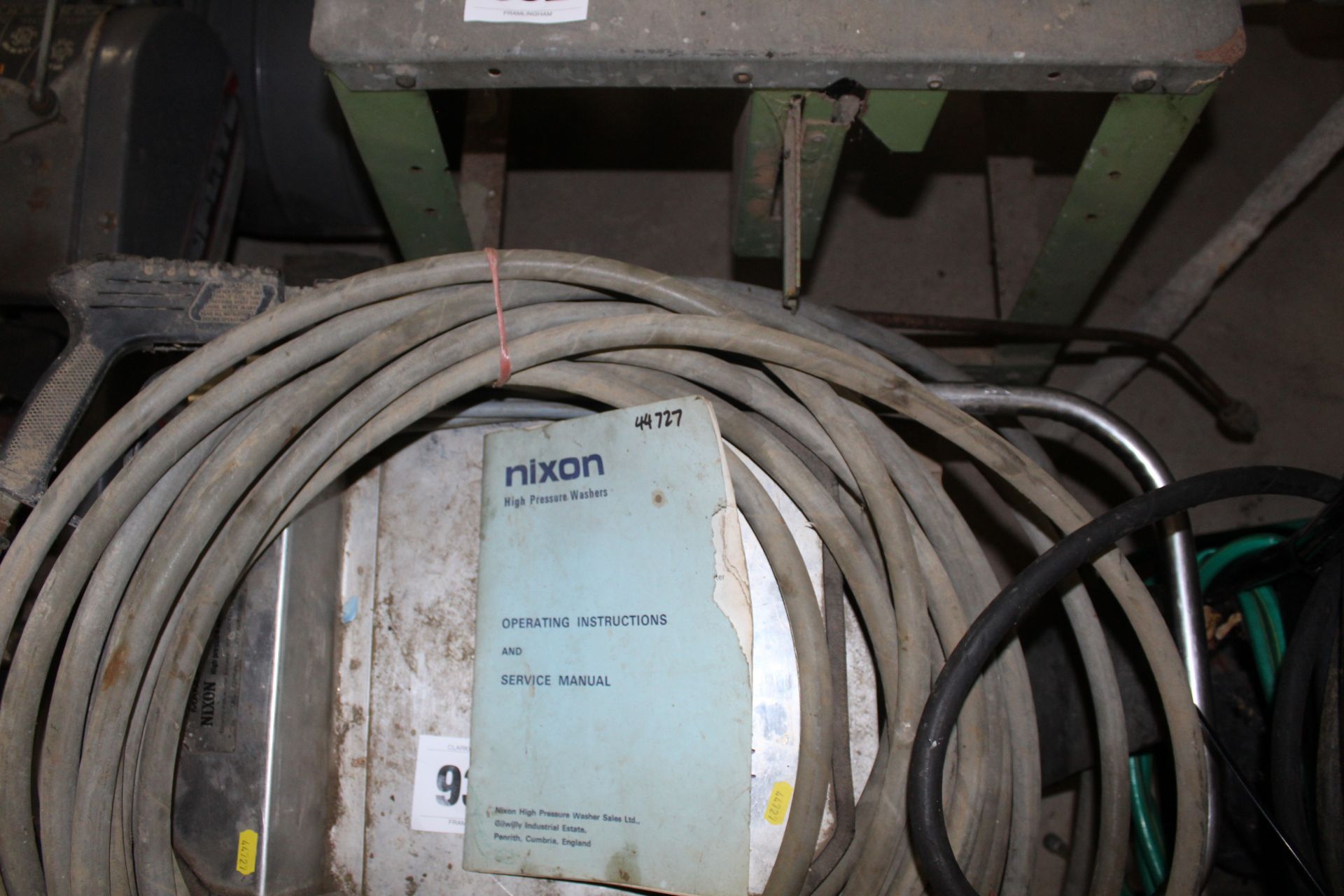 Nixon pressure washer. 3 piston, brass pump. With manual. - Bild 4 aus 4