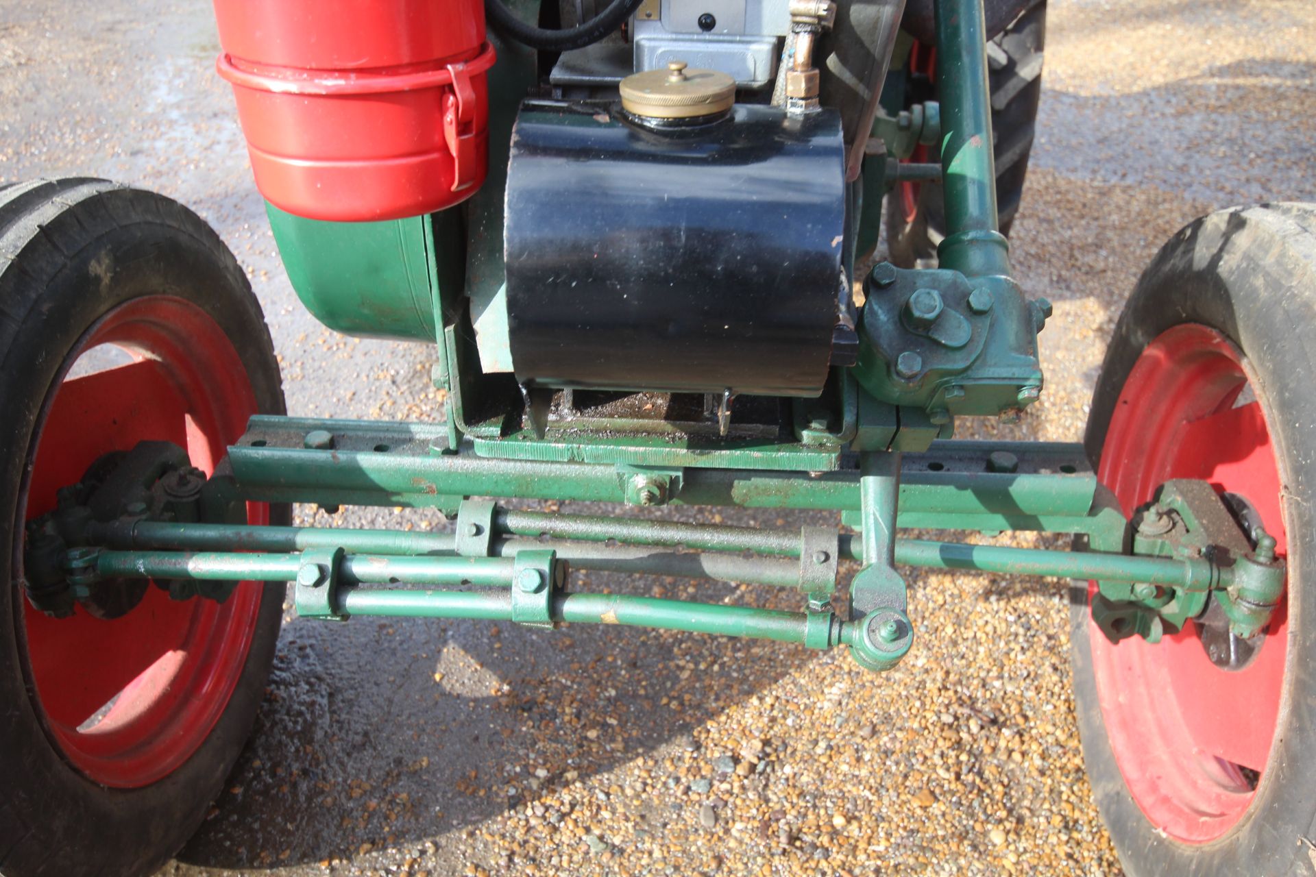 Trusty Steed 2WD horticultural tractor. 1952. Serial number NTS B240. With Norton 600cc petrol - Image 6 of 31