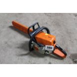 Stihl MS250 petrol chainsaw.