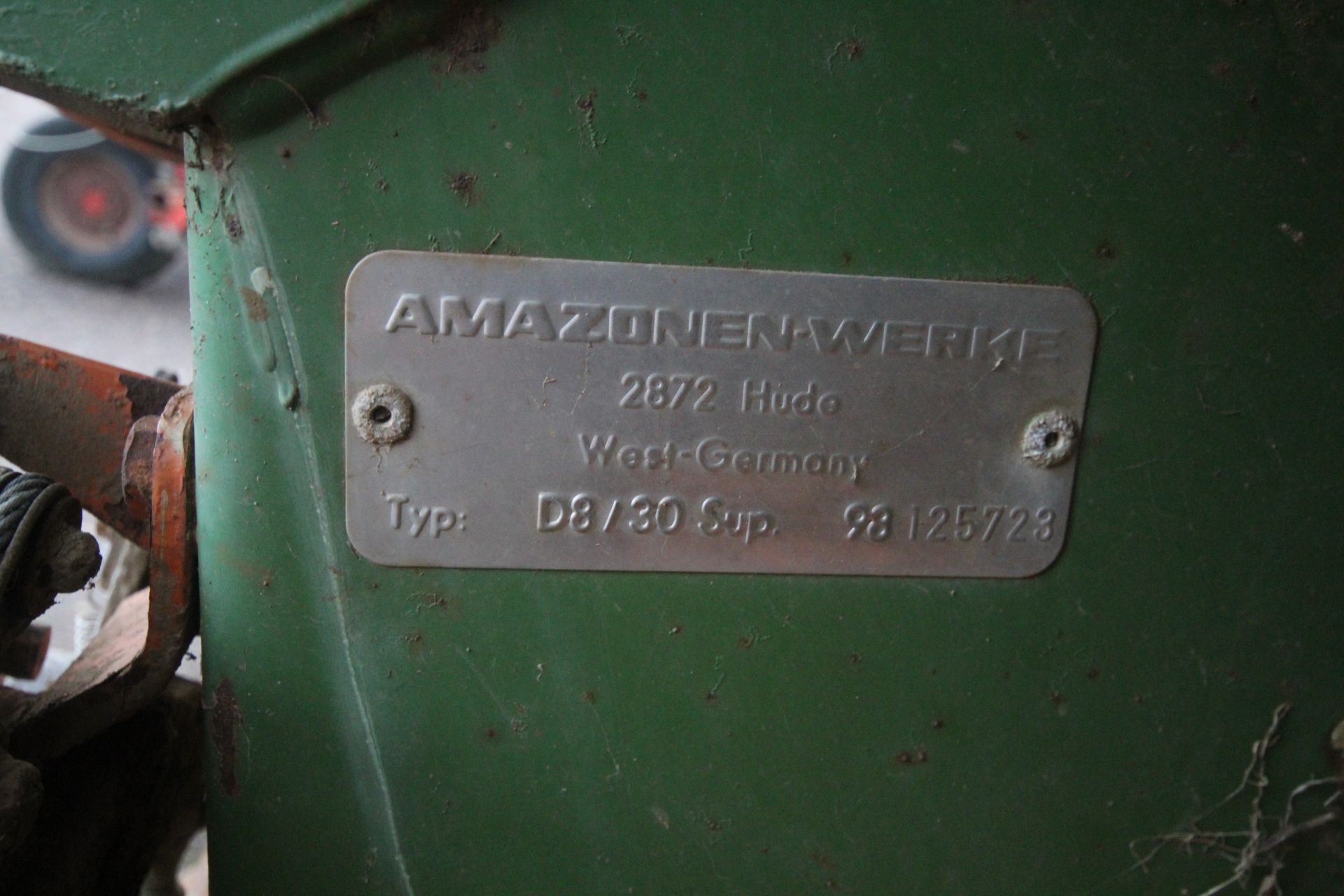 Amazone D8 Super 3m Suffolk Coulter drill. - Image 28 of 28