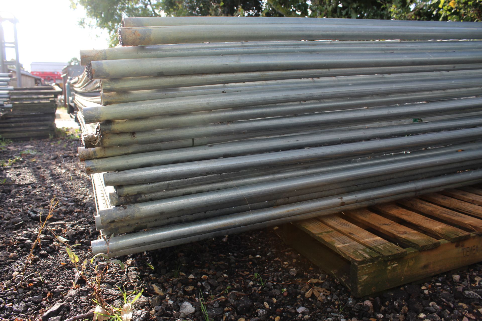 Large quantity of Heras fence panels. V - Image 3 of 4