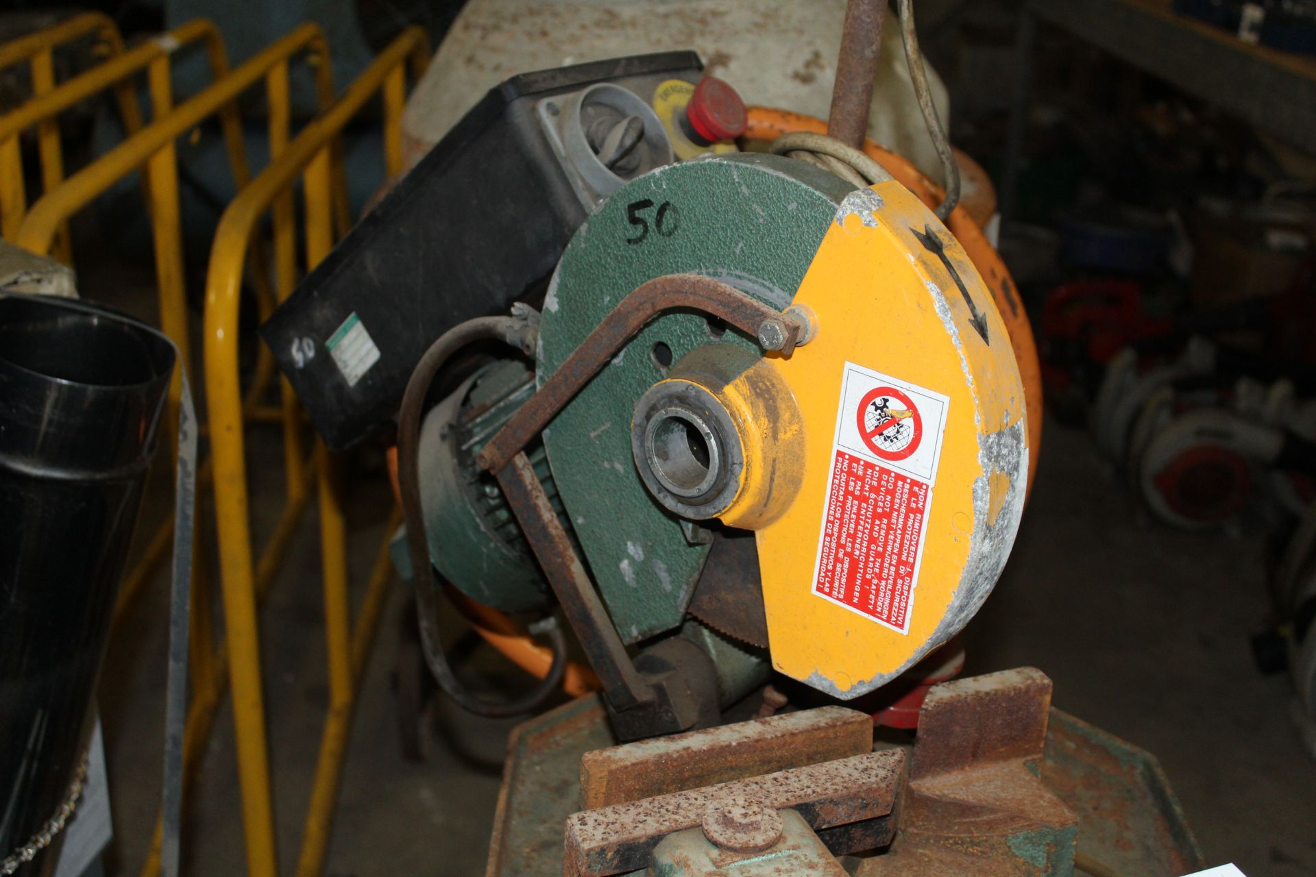 SIP 250 cold cut saw with coolant. - Image 5 of 7