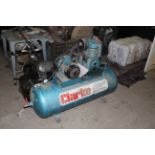 Clarke 200L 2081610 26cfm compressor. With manual.