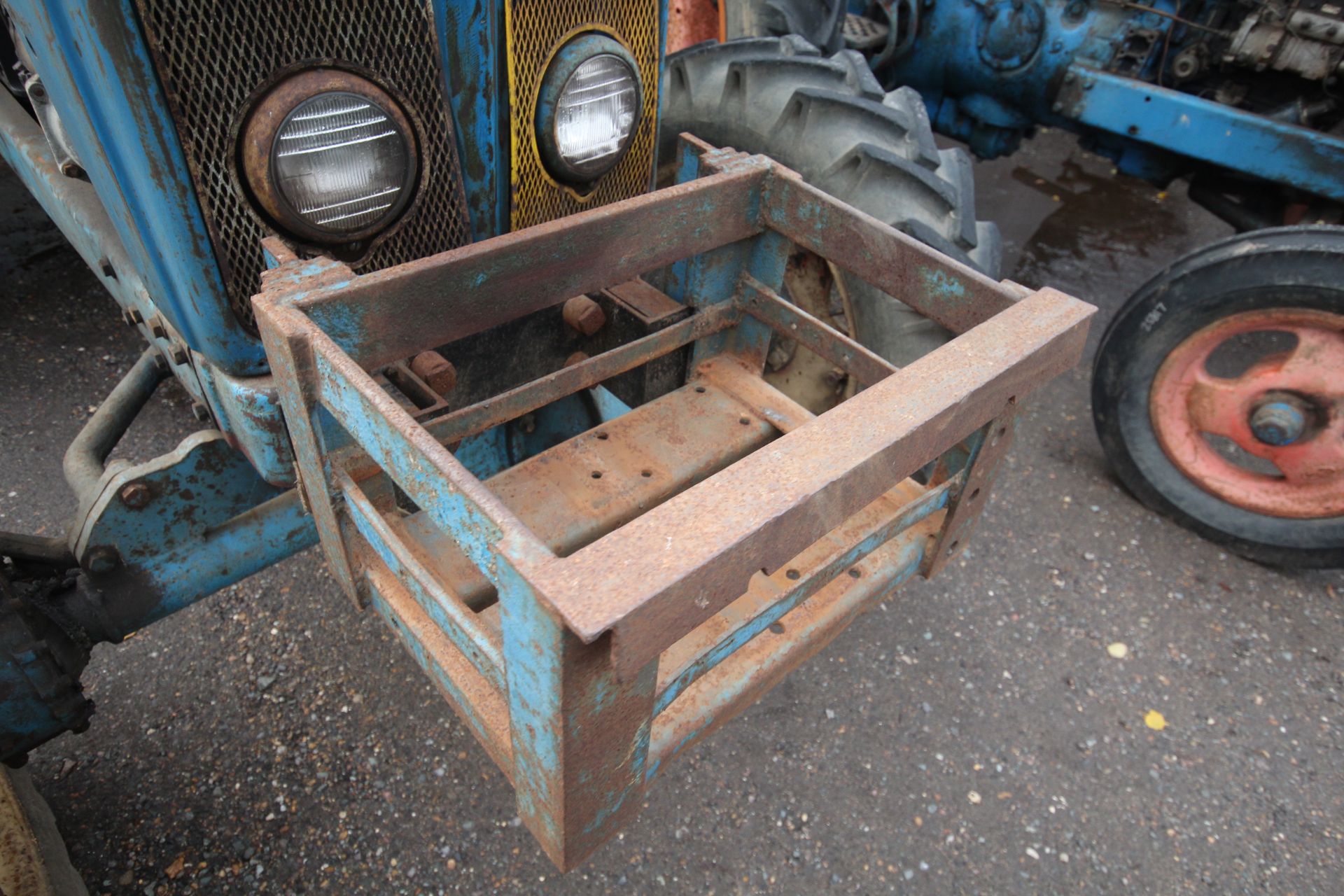 Fordson Super Major Roadless 4WD tractor. Axle serial number 1049. In current ownership for 25 - Image 7 of 44