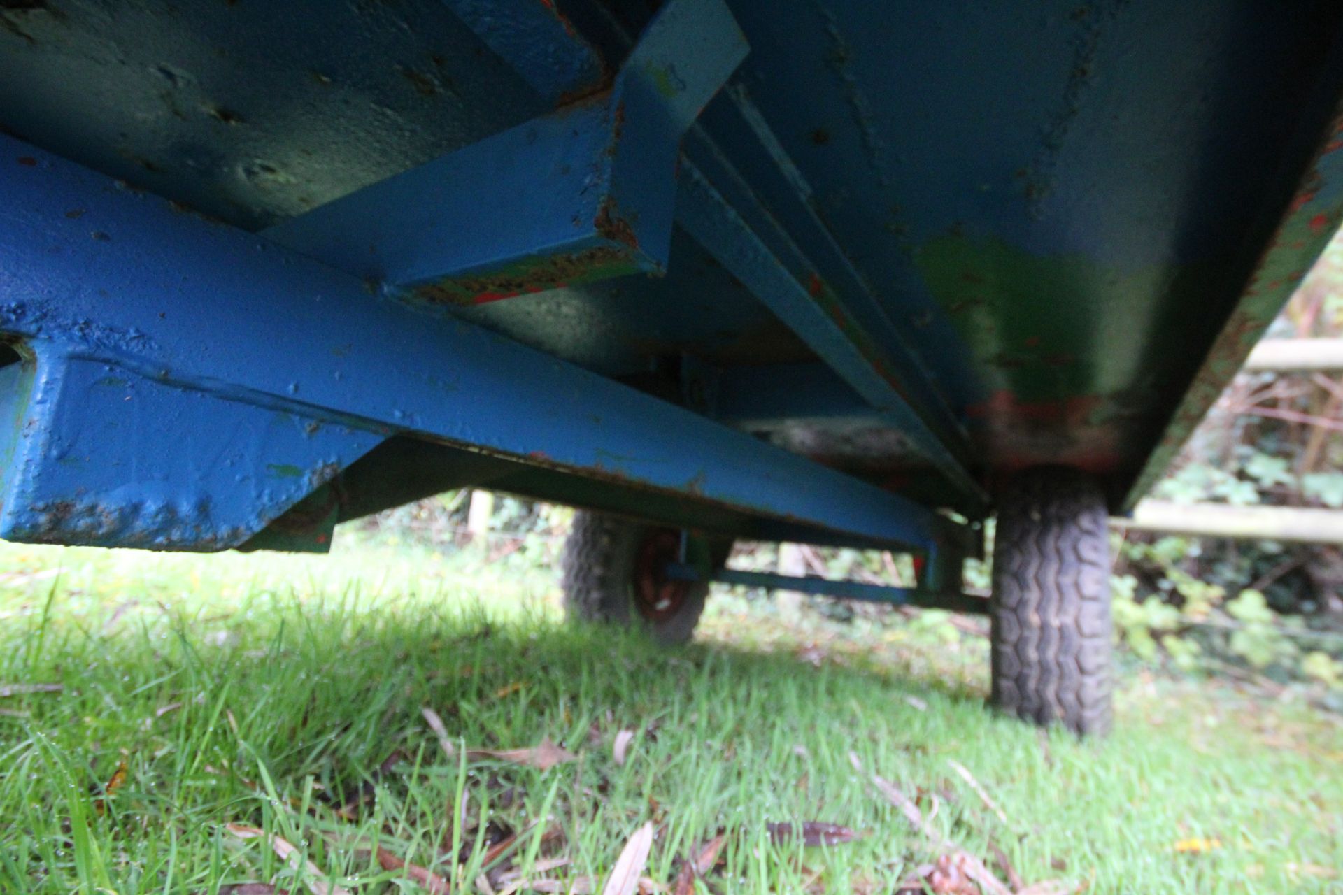 1T drop side tipping trailer. - Image 11 of 12