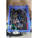 Box of motorbike/ engineering tools.